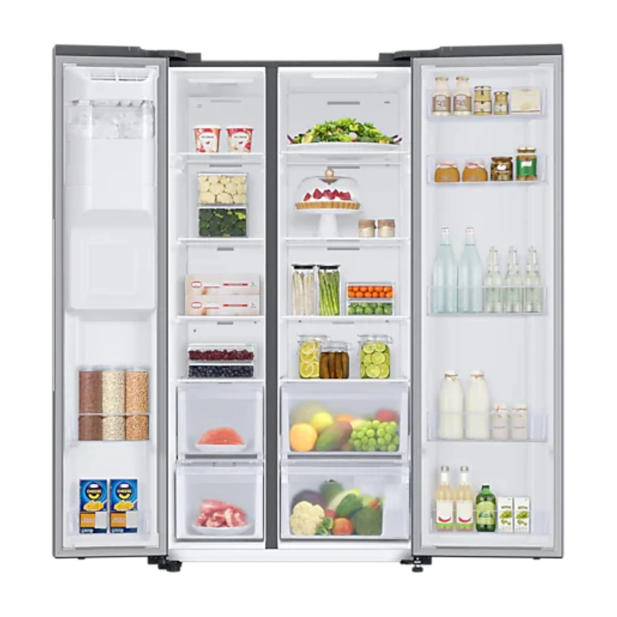 Samsung 609L Side by Side Refrigerator, RS67A8810S9 - Image 4