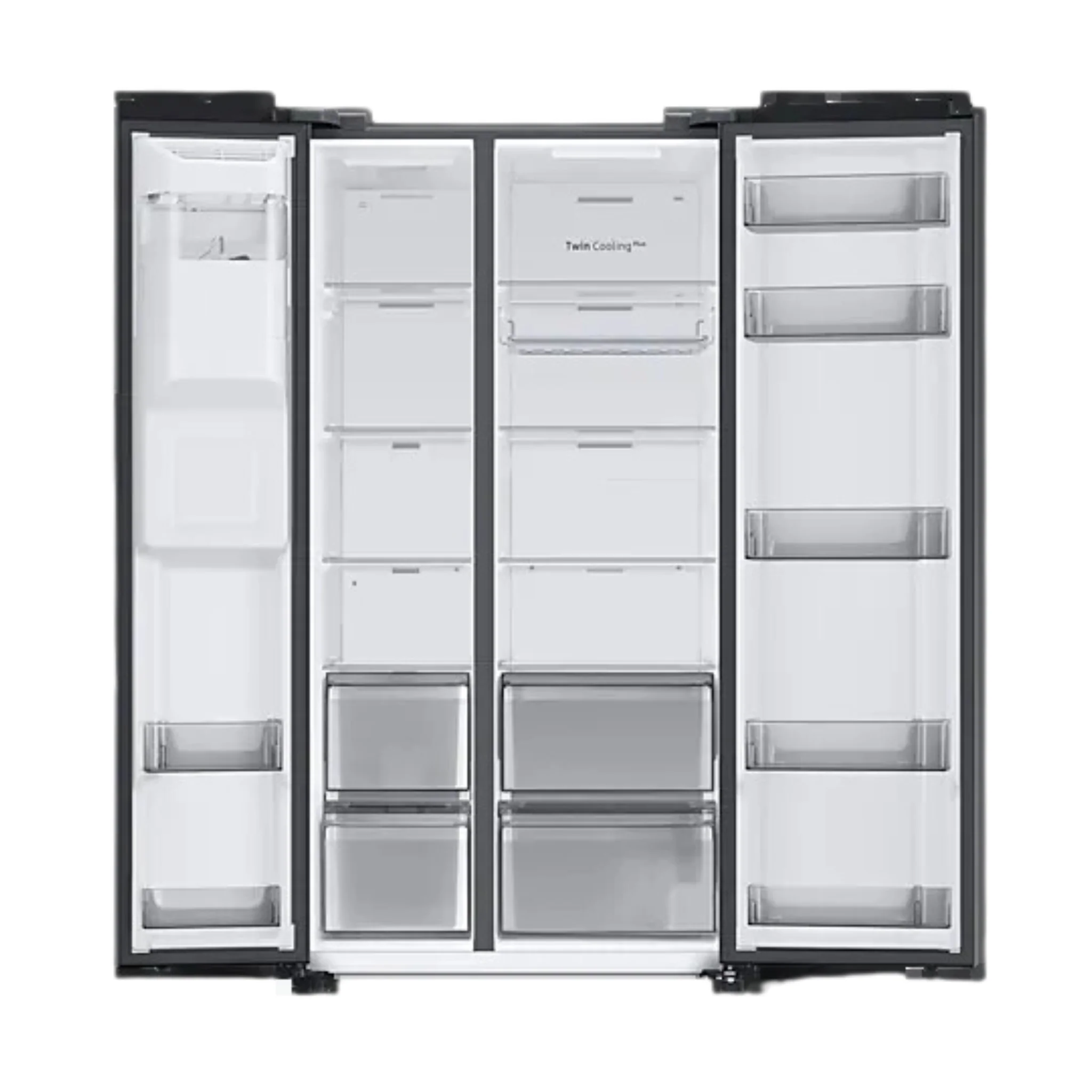 Samsung 634L Metal Cooling Side by Side Refrigerator, RS68A8842S9 - Image 2