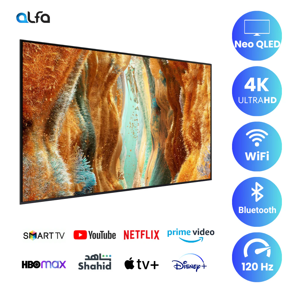 Samsung 65 inch Smart Neo QLED TV - 4K - 120Hz, 65QN70F - Image 2