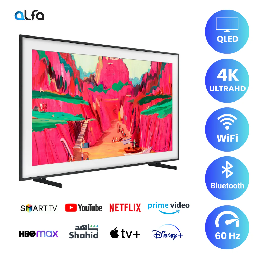 Samsung 65 inch Smart QLED TV- The Frame - 4K, QE65LS03C - Image 2