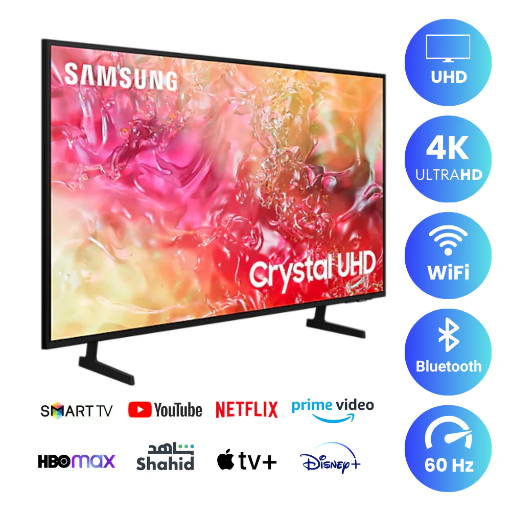 Samsung 65 inch Smart TV - 4K, 65DU7000 - Image 2