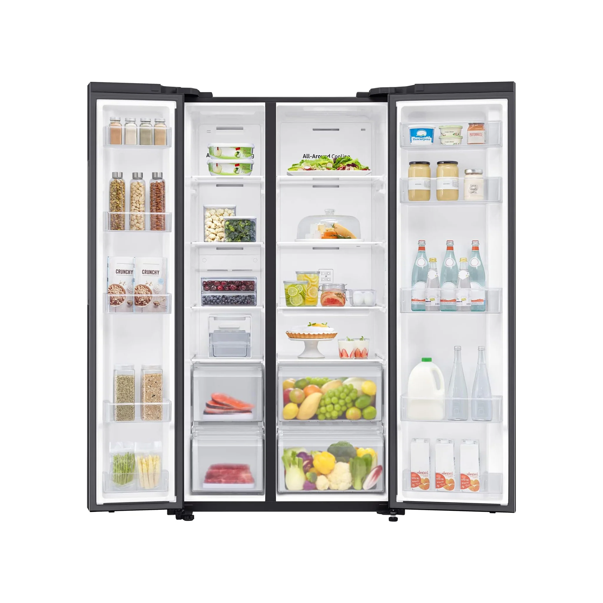 Samsung 680L Side by Side Refrigerator, RS62R5001B4 - Image 4