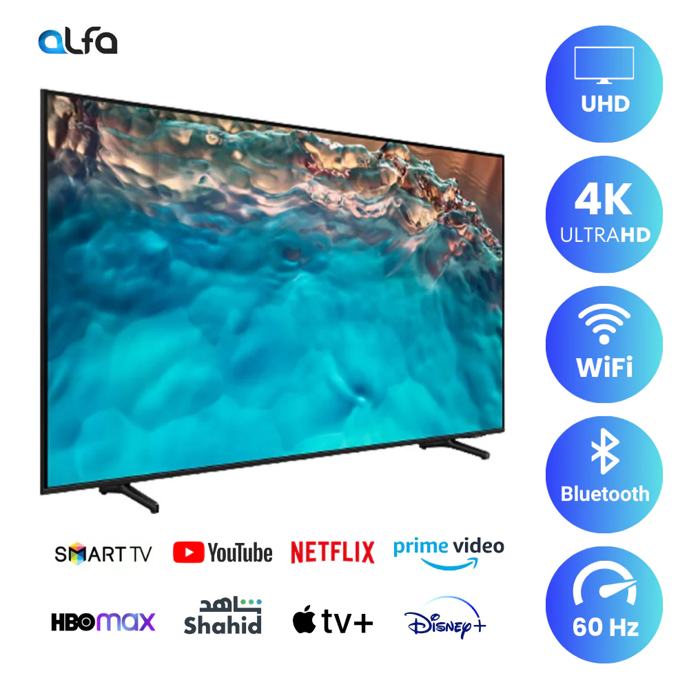 Samsung 75 inch Smart TV - 4K, 75BU8000 - Image 12