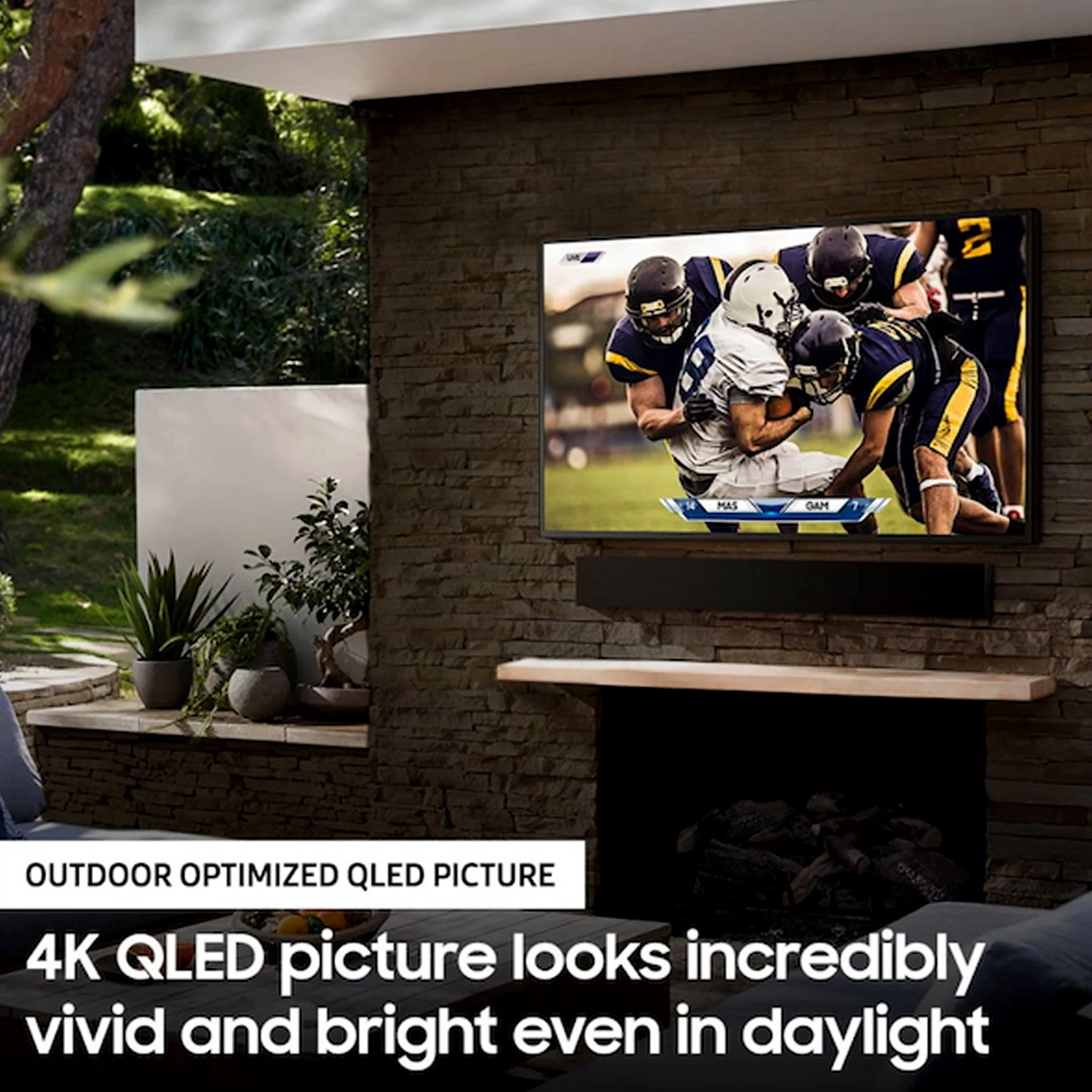 Samsung 75 inch Terrace Partial Sun QLED TV - 4K, QN75LST7T - Image 7