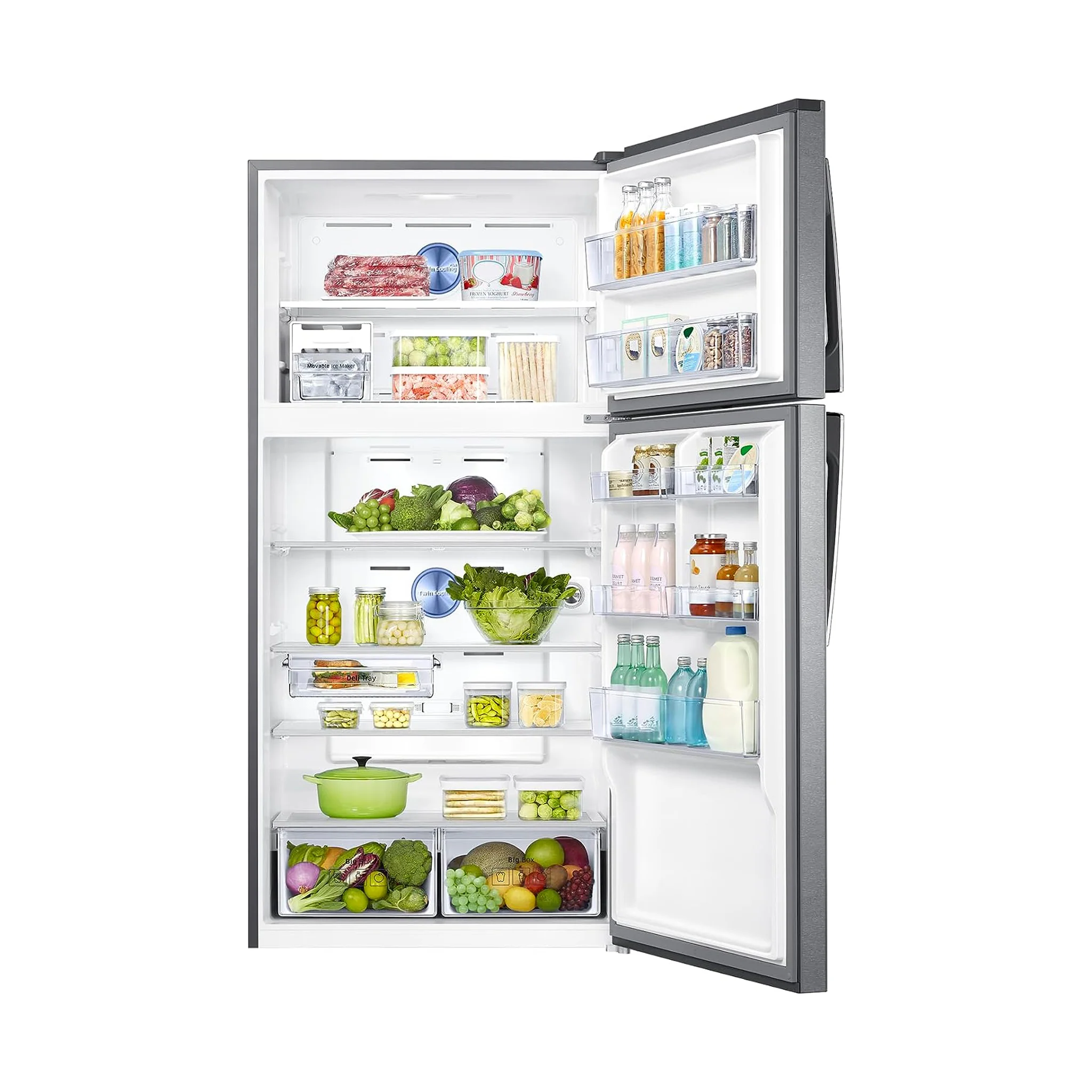 Samsung 810L Top Mount Refrigerator, RT58K7057SL - Image 4