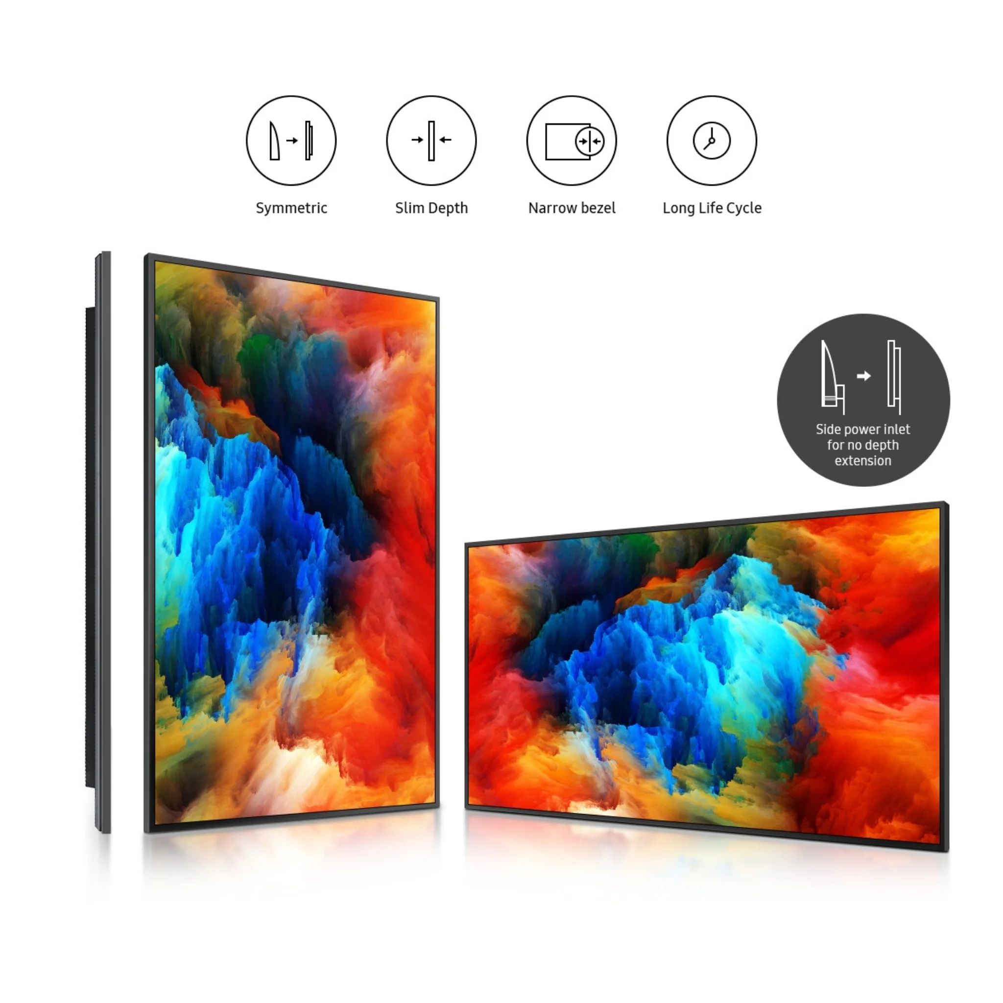 Samsung 98 Inch Professional Smart Signage - 4K, 98QMT-B - Image 8