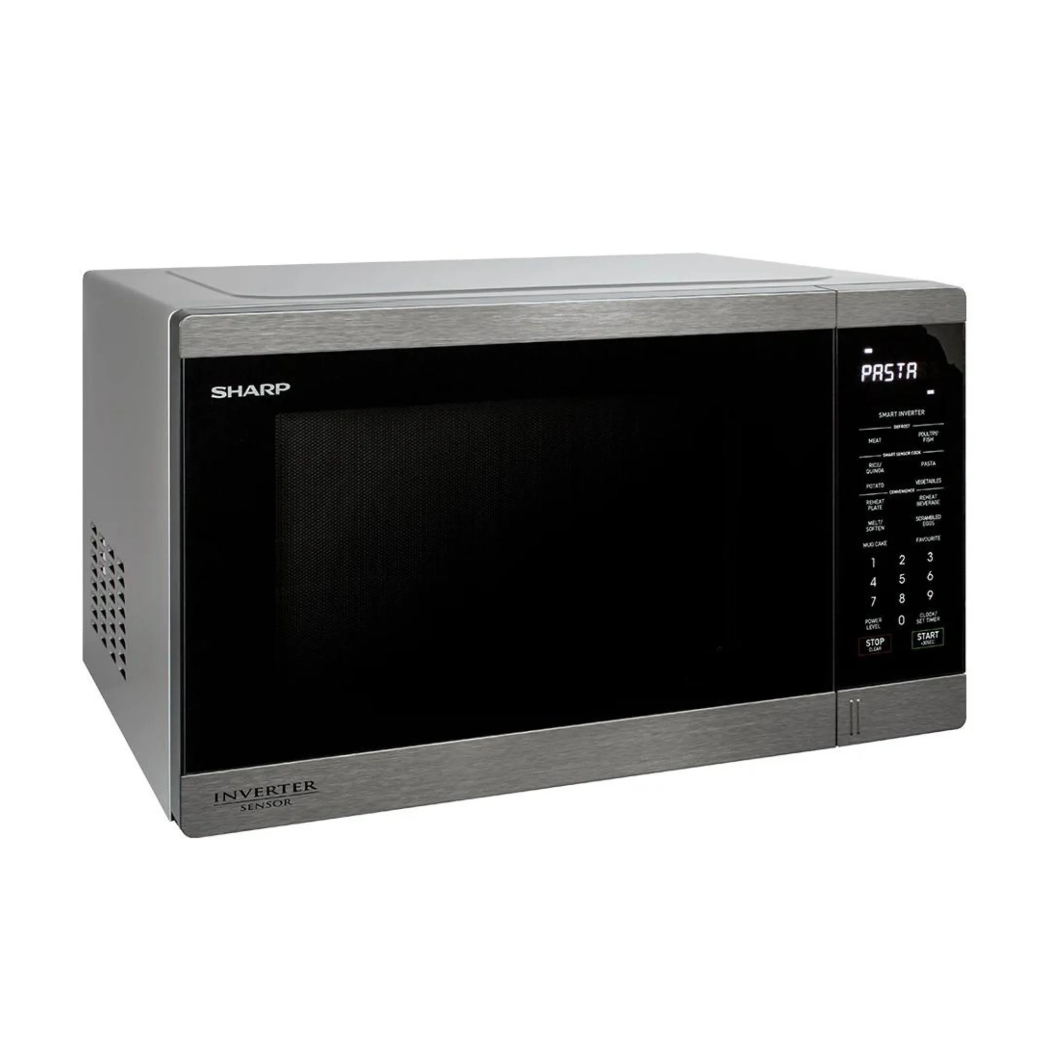 Sharp 34L Inverter Microwave Oven, R-395E (ST) - Image 2