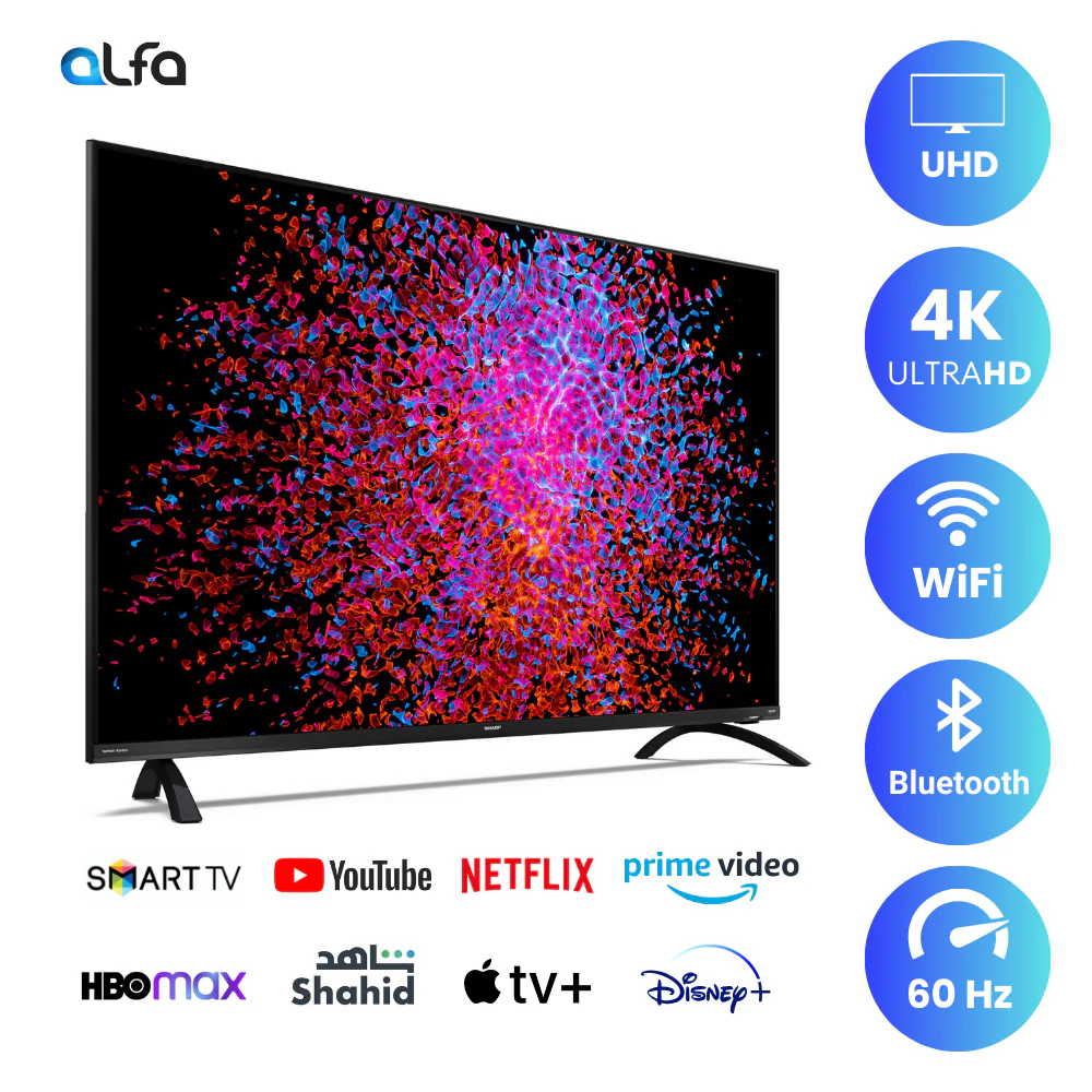 Sharp 50 inch Android Smart TV - 4K, 50EN6EA - Image 3