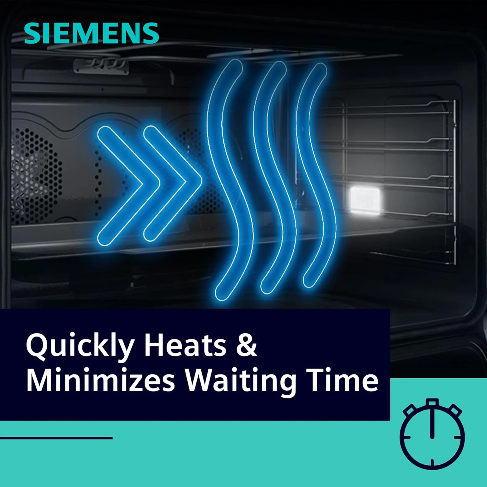 Siemens 60X60 Cm 4 Burner Electric Cooking Range, HK8Q3A150-23 - Image 5