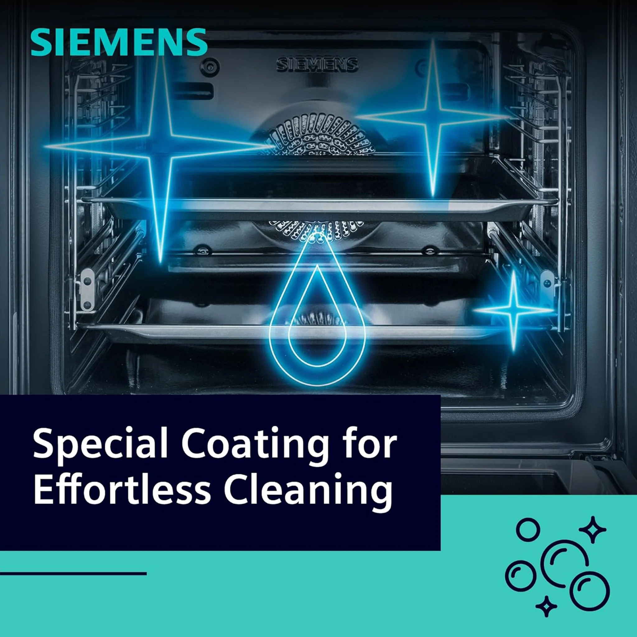 Siemens 60X60 Cm 4 Burner Electric Cooking Range, HK8Q3A150-23 - Image 7