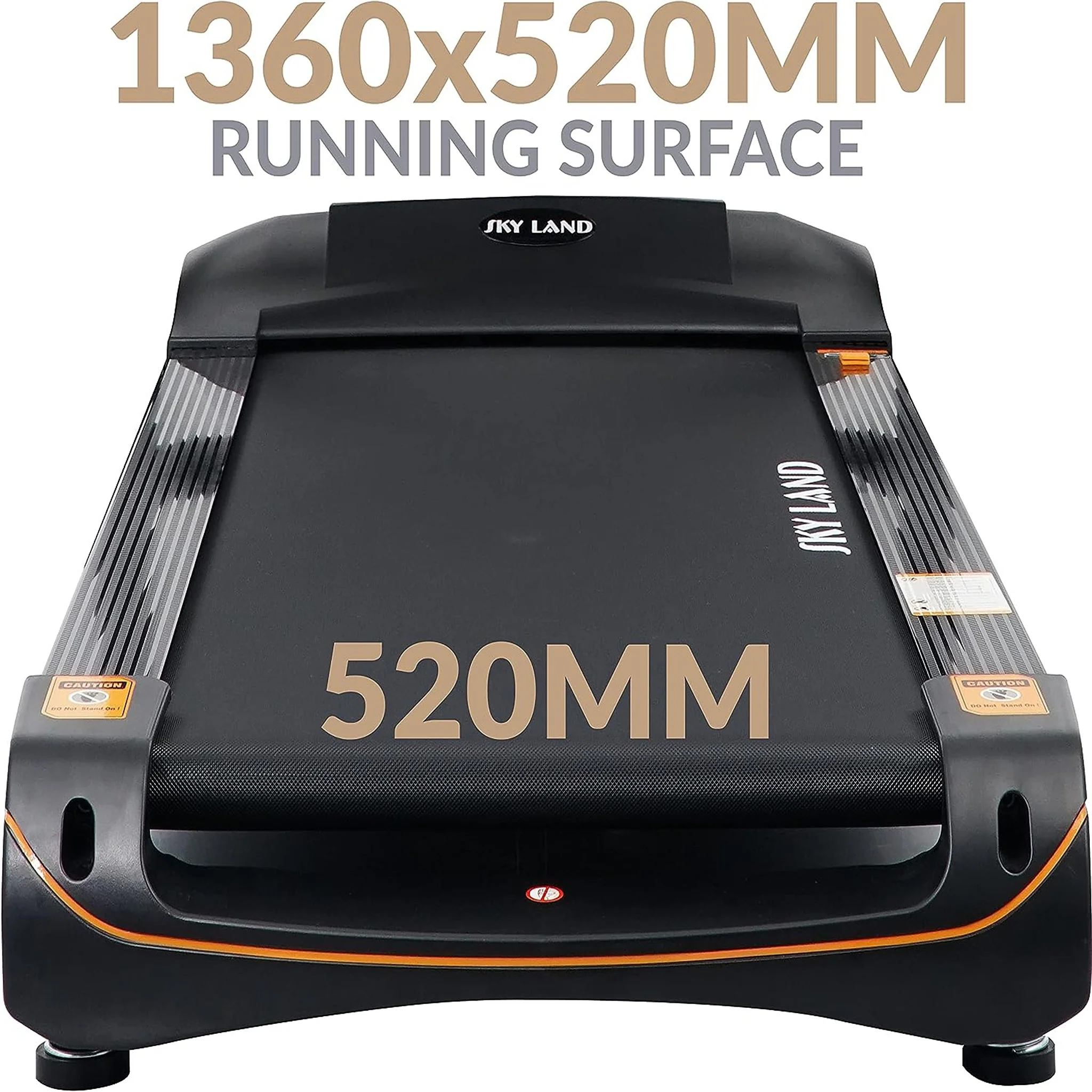 Sky Land Fitness 5.5HP Automatic Foldable Treadmill, EM-1276 - Image 6