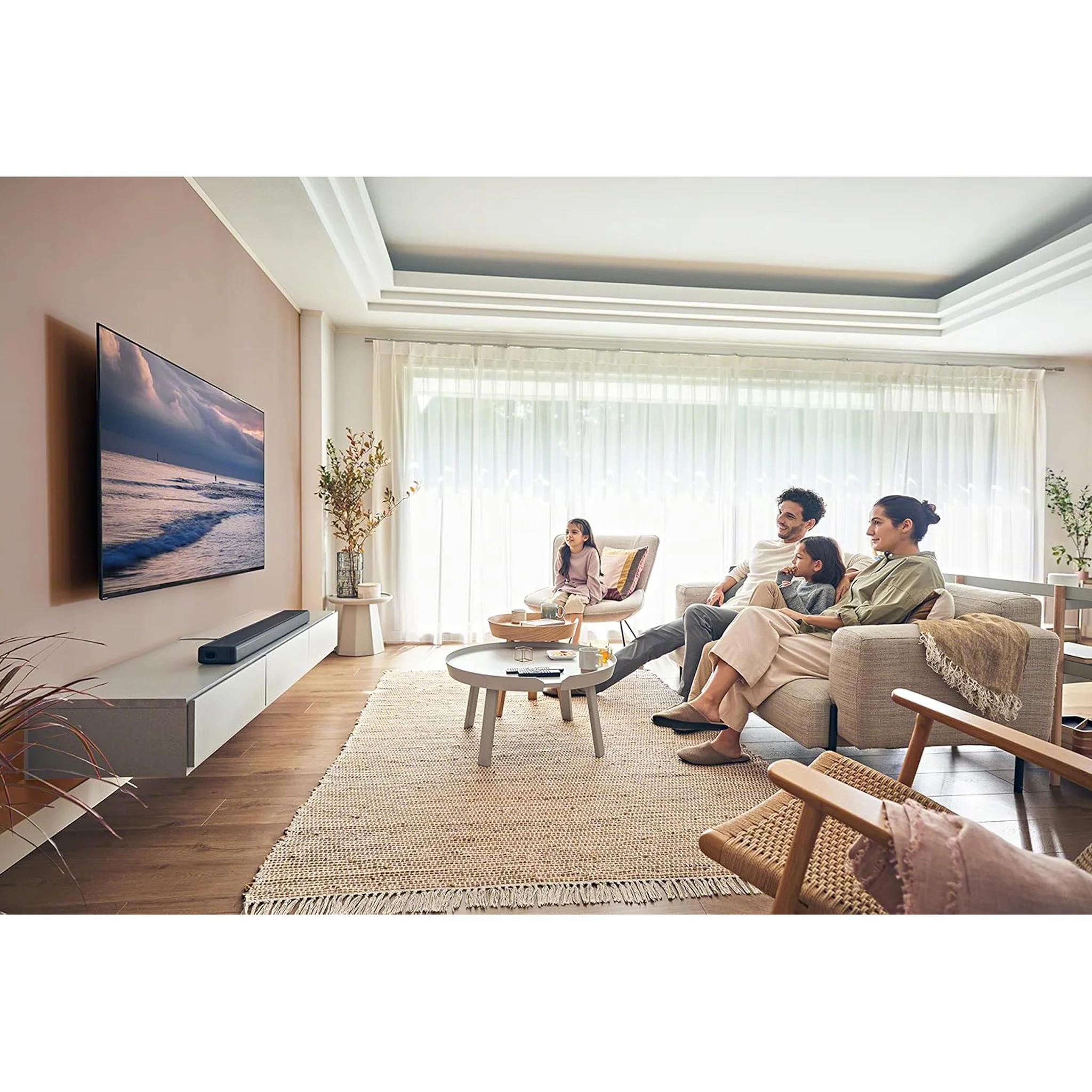 Sony 3.1ch Dolby Atmos Soundbar Surround Sound Home Theater, HTA3000+SADW3 - Image 5