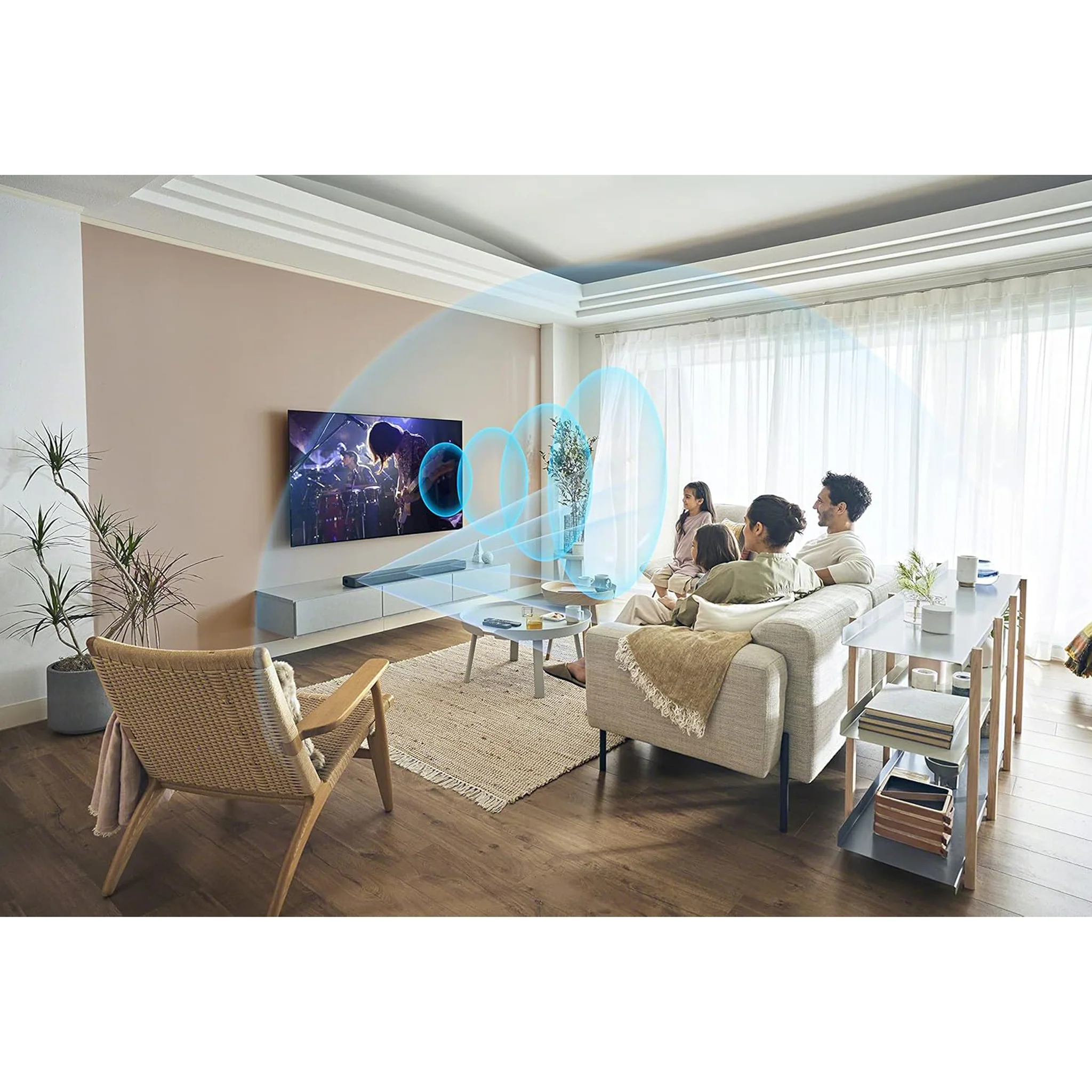 Sony 3.1ch Dolby Atmos Soundbar Surround Sound Home Theater, HTA3000+SADW3 - Image 6