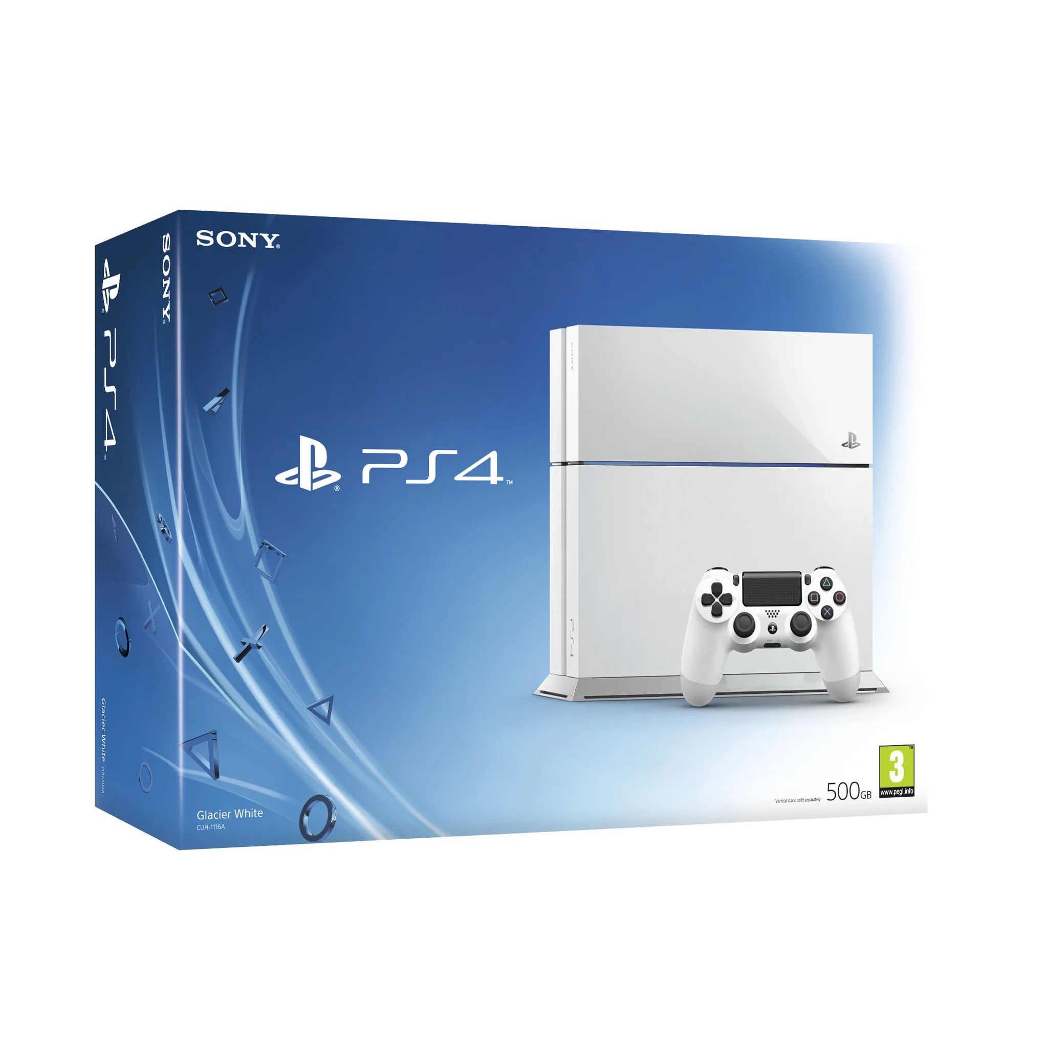 Sony Playstation 4 - 500 GB, PS4 (CUH-1000A B02) with 2 Controller - Image 3