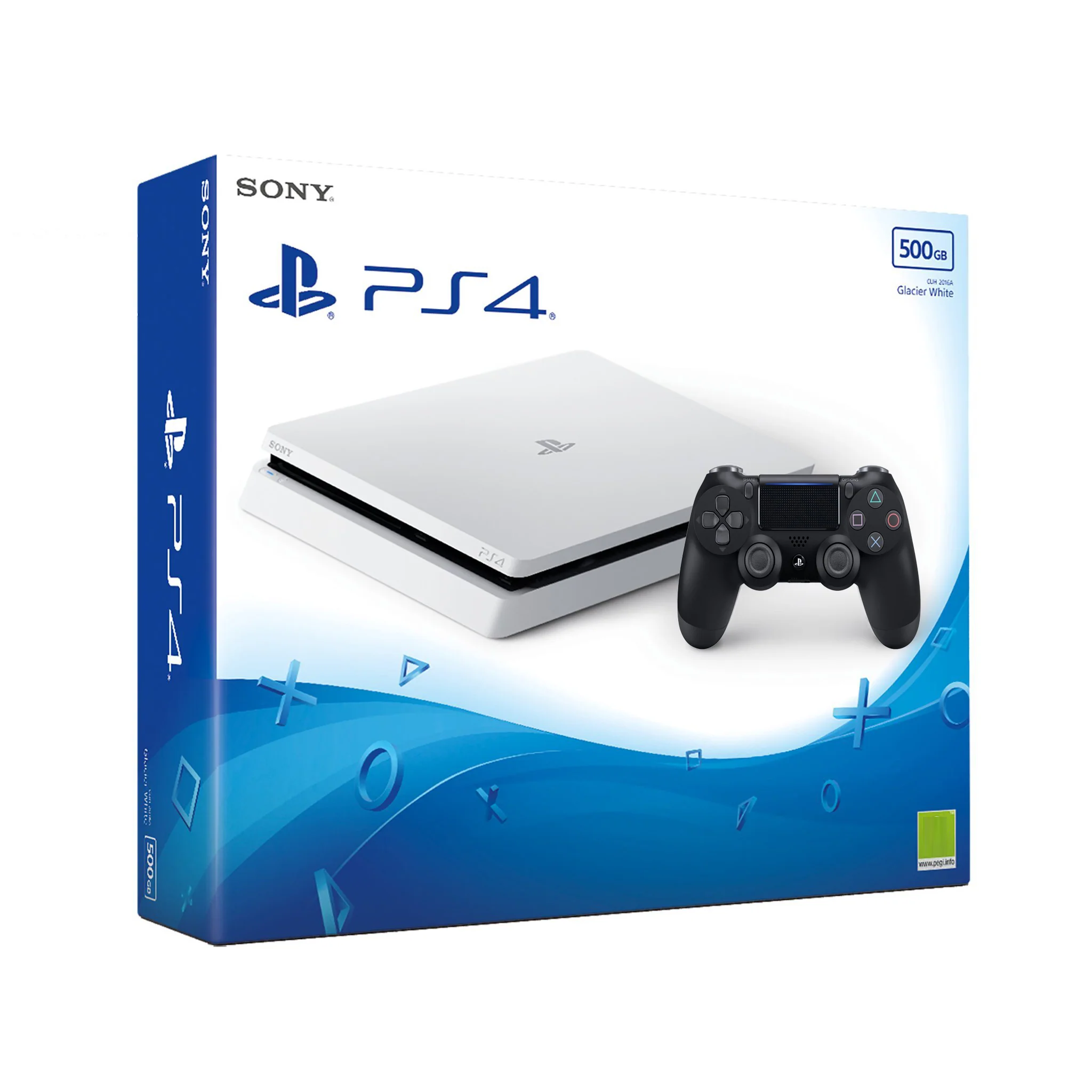 Sony Playstation 4 - 500 GB - Slim Version, PS4 with 2 Controller - Image 4