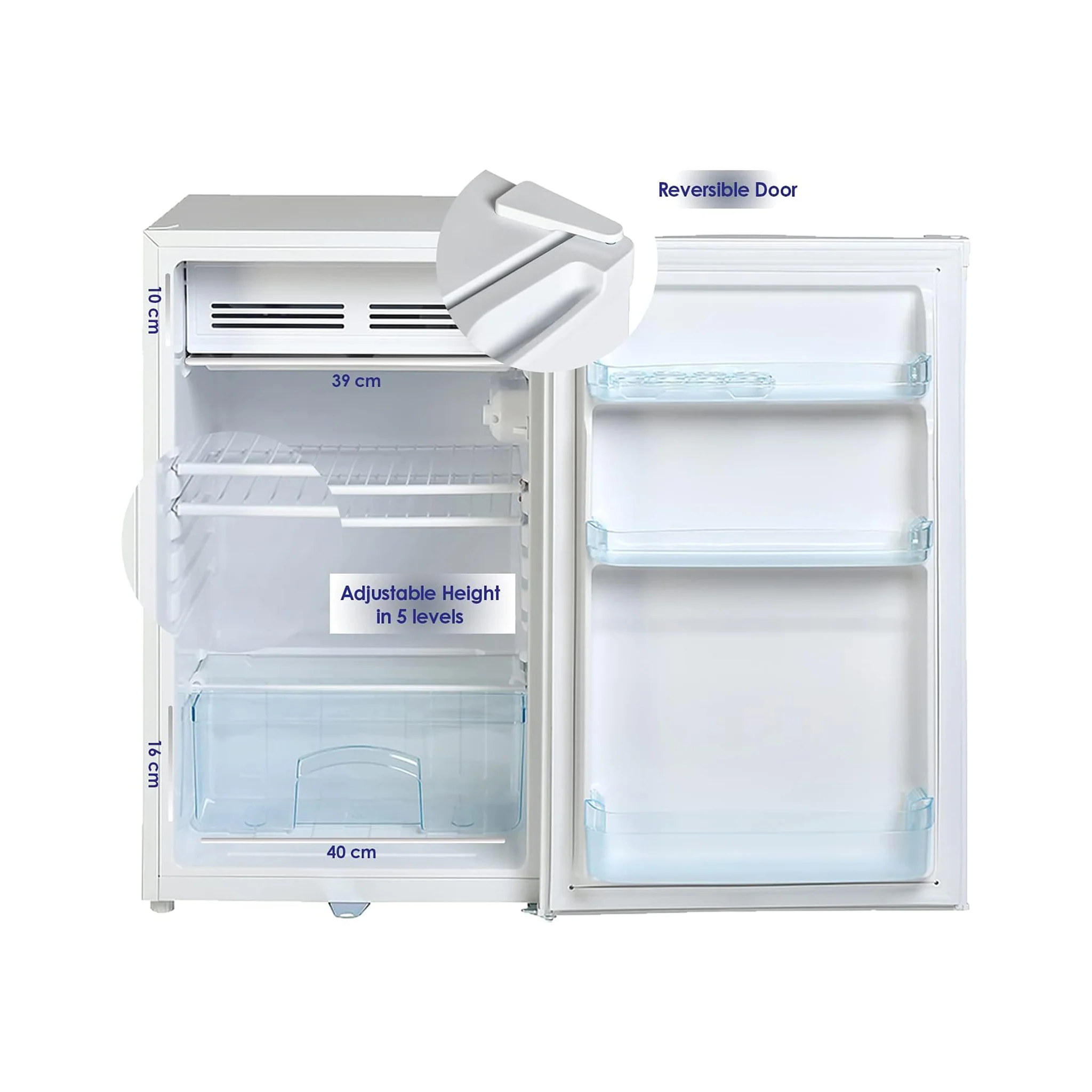 Super General 140 Liters Single Door Refrigerator, SGR060H - Image 4
