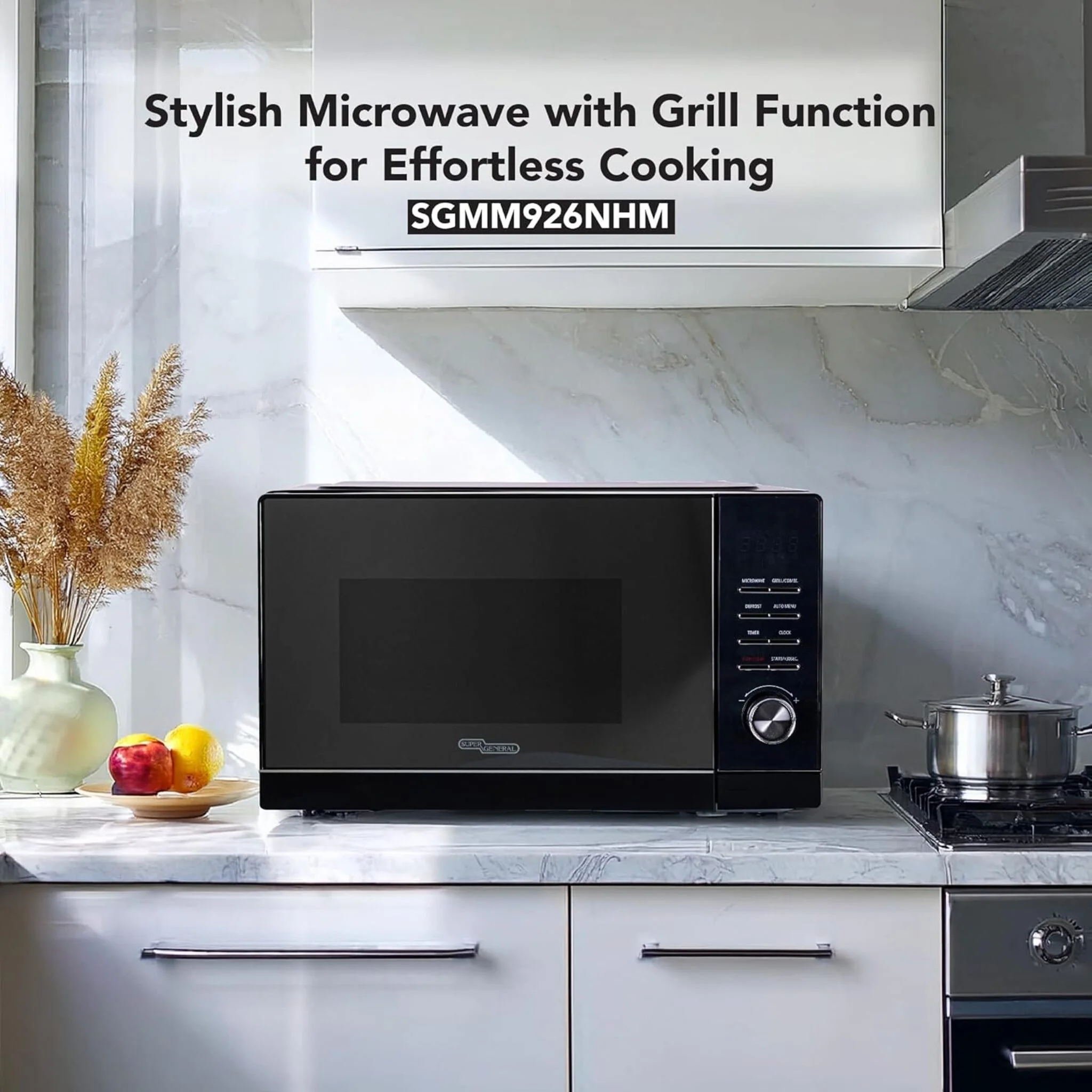 Super General 25L Microwave Oven, SGMM926NHM - Image 2