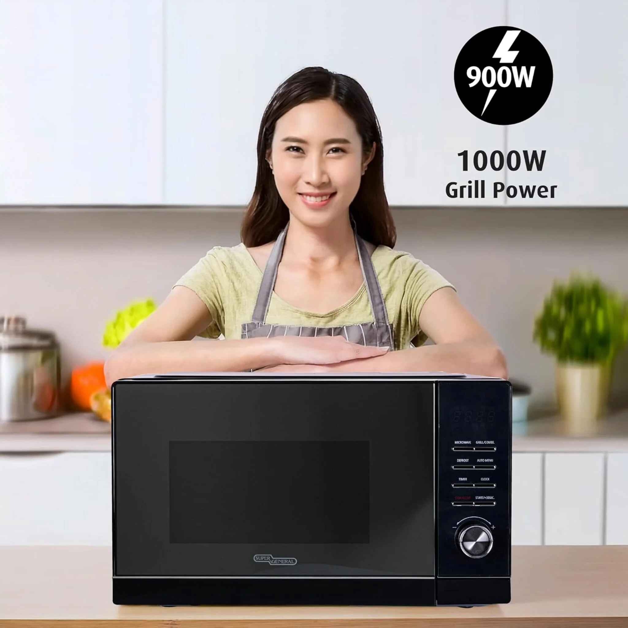 Super General 25L Microwave Oven, SGMM926NHM - Image 3