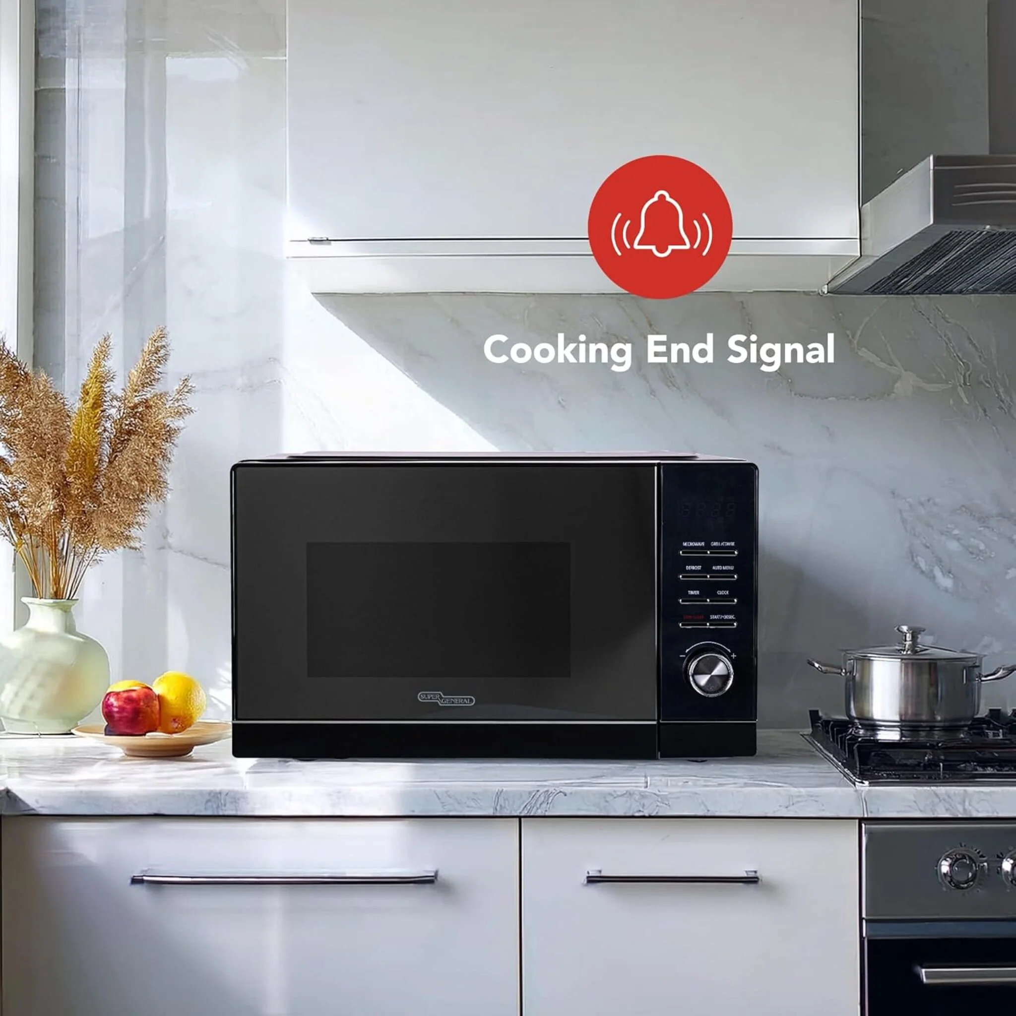 Super General 25L Microwave Oven, SGMM926NHM - Image 6