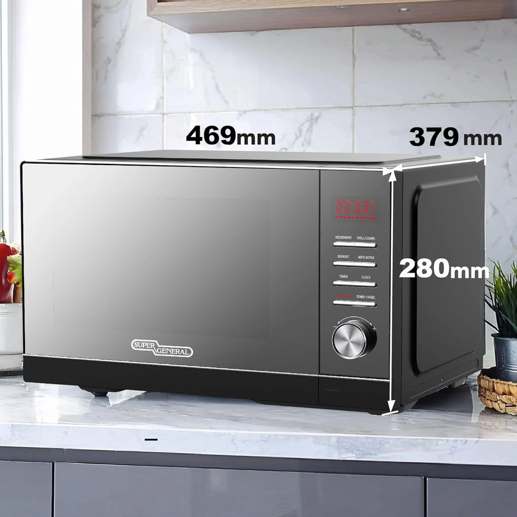 Super General 25L Microwave Oven, SGMM926NHM - Image 7
