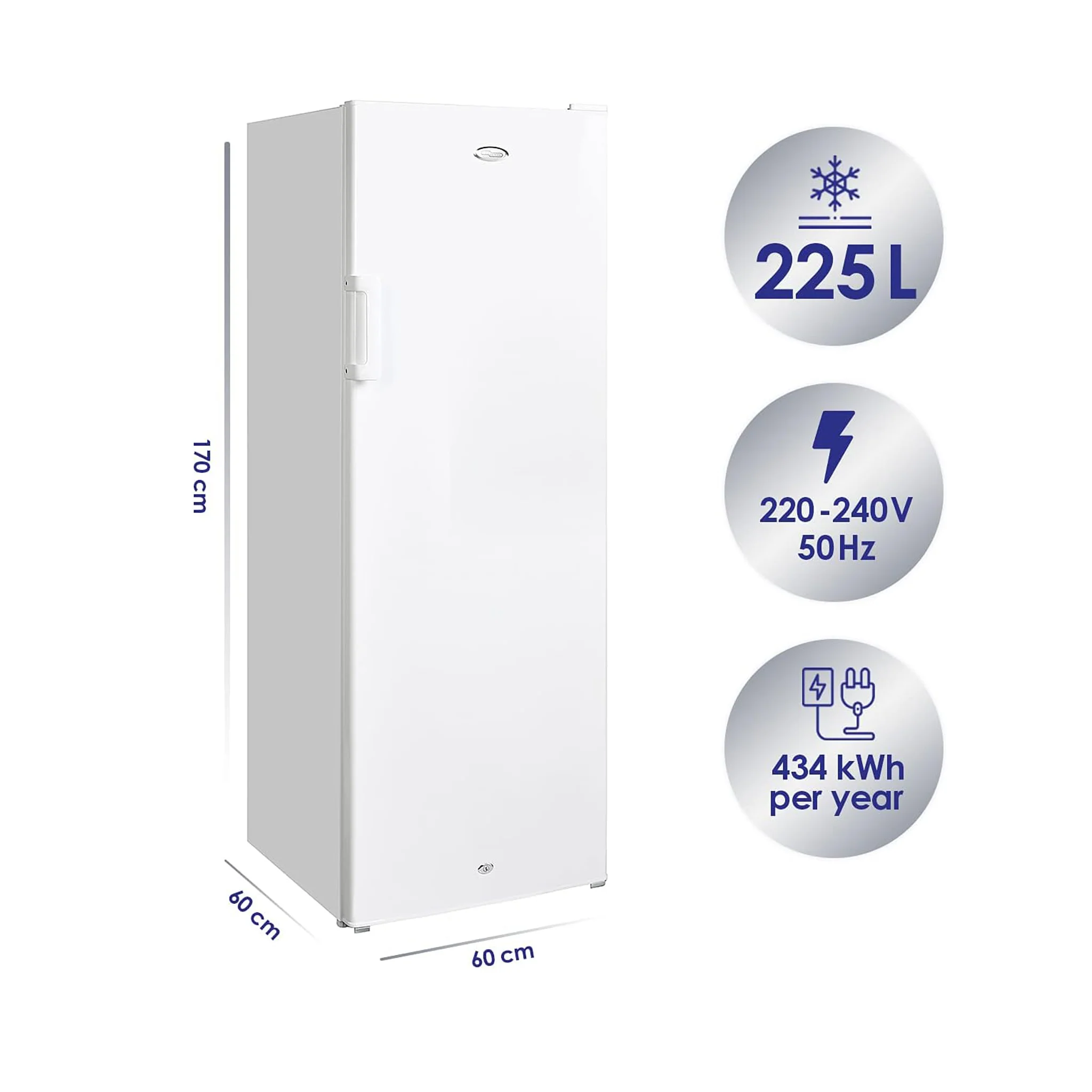 Super General 348L Upright Freezer, SGUF-348-H - Image 3