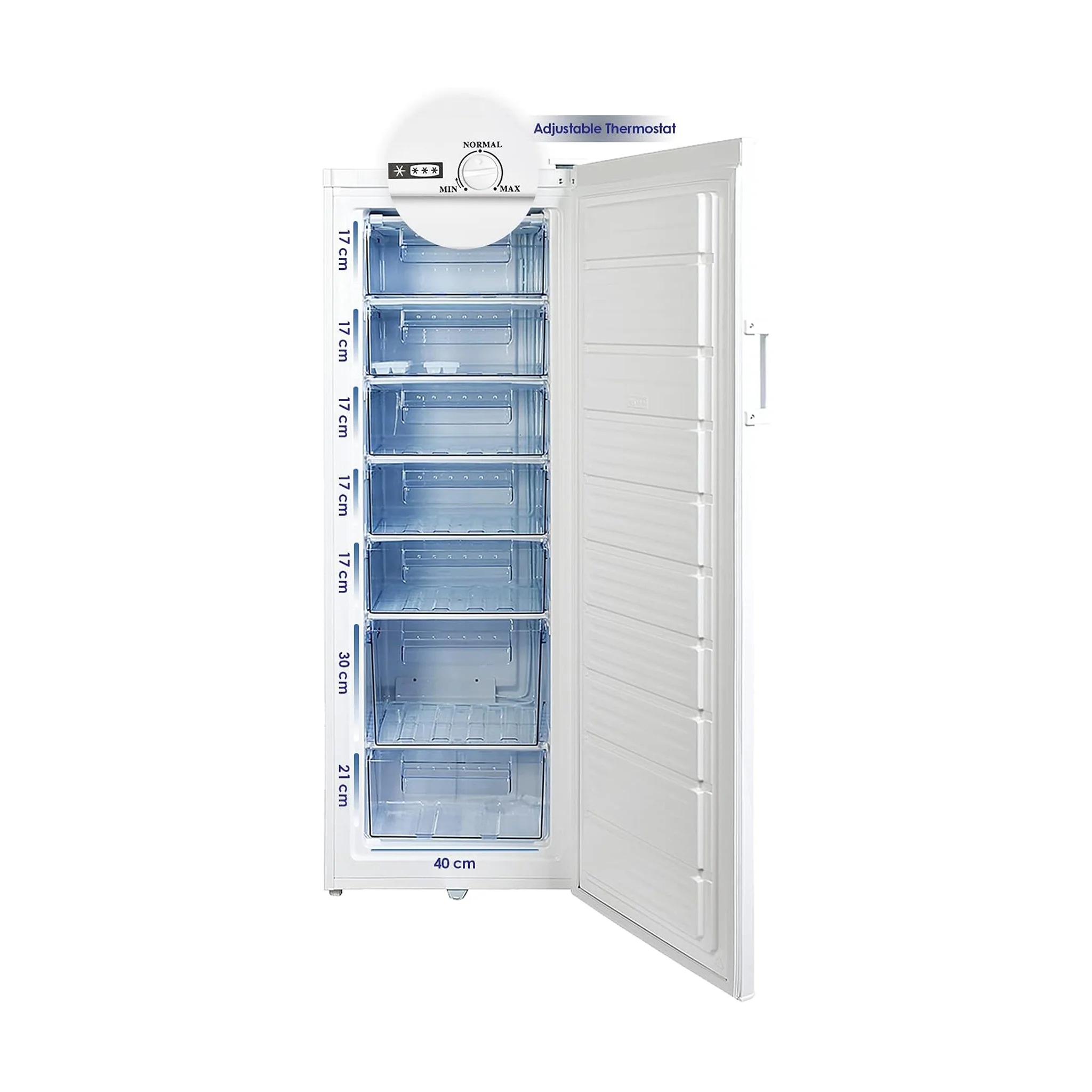Super General 348L Upright Freezer, SGUF-348-H - Image 5