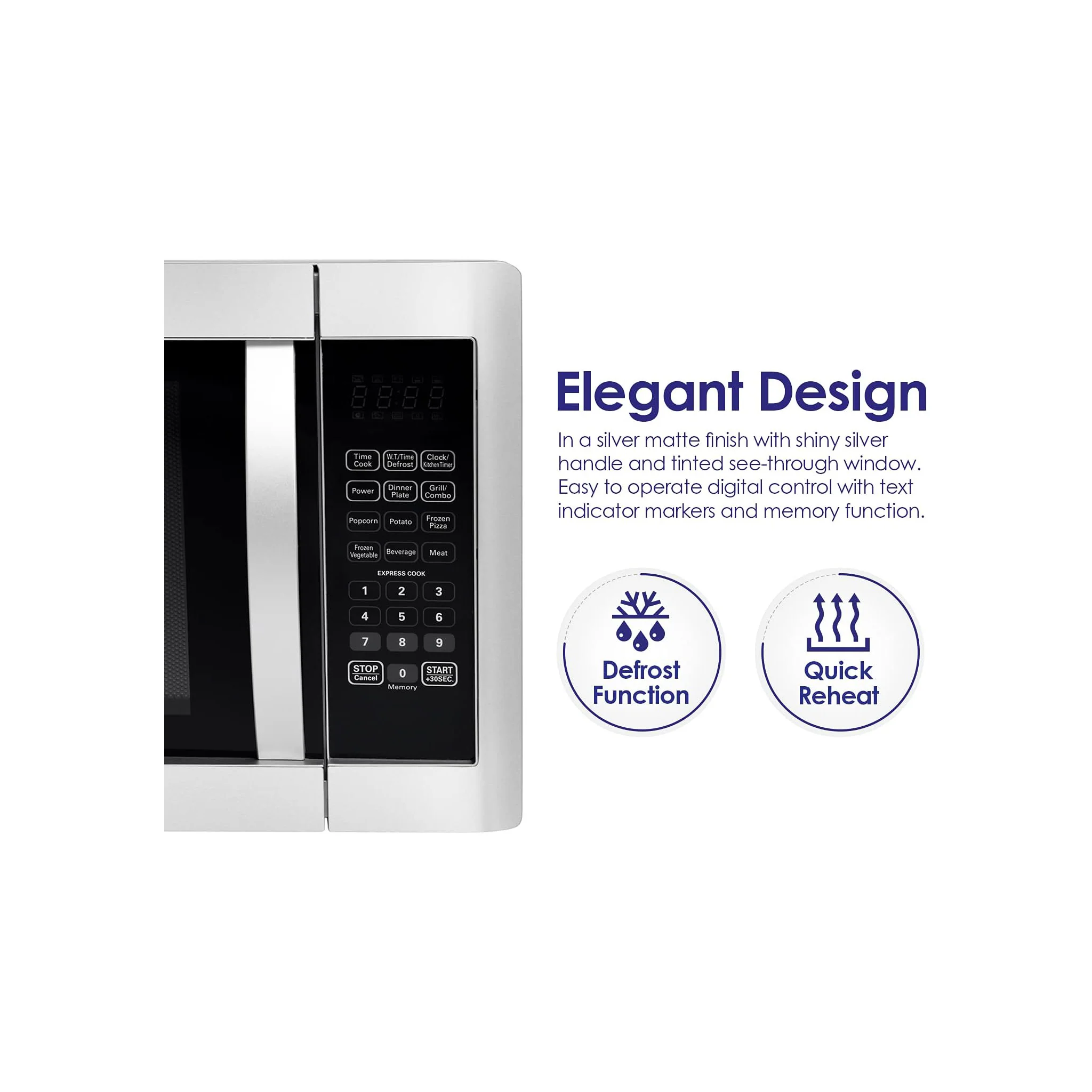 Super General 42L Microwave Oven, SGMM945DGS - Image 2