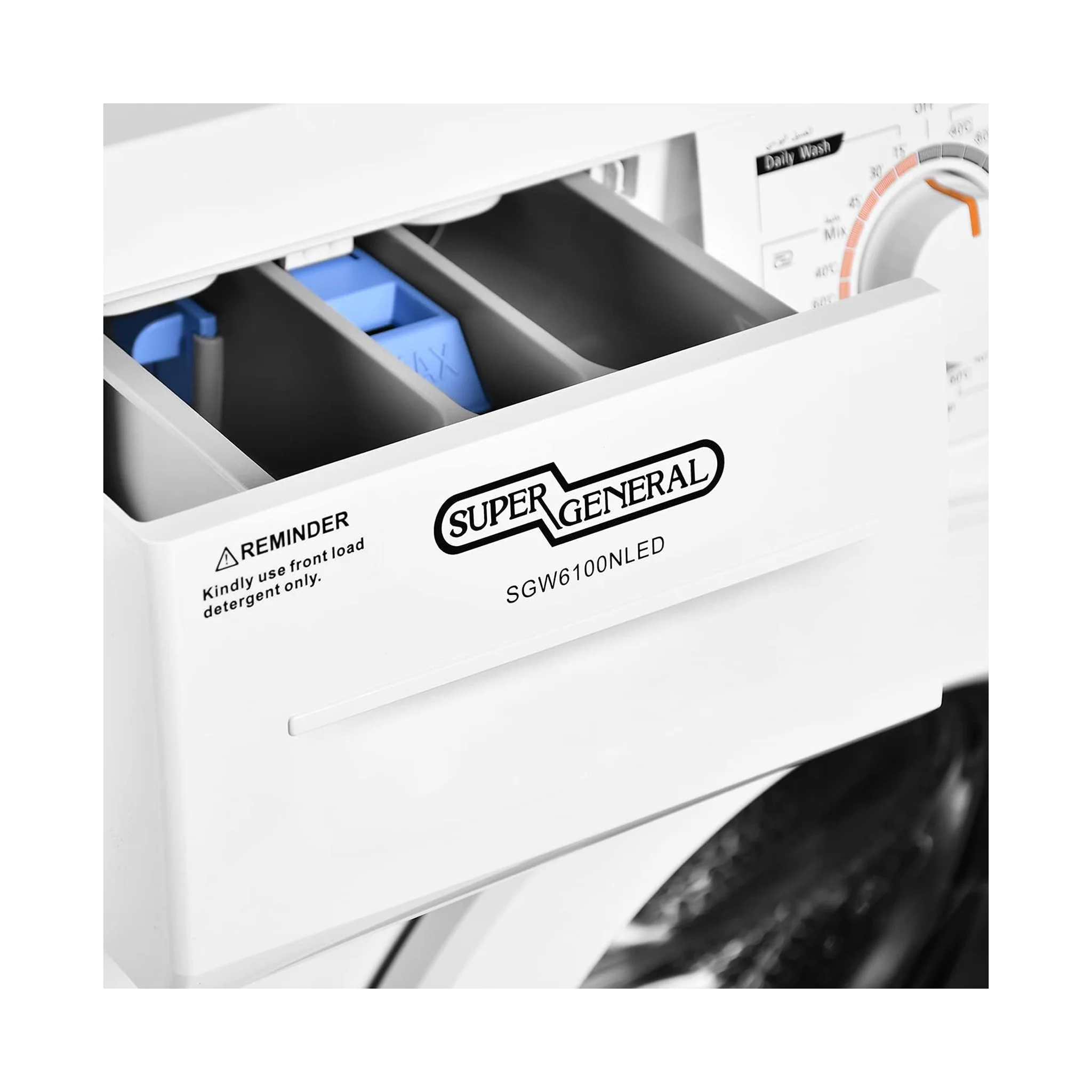 Super General 6KG Fully Automatic Washing Machine, SGW6100NLED - Image 4