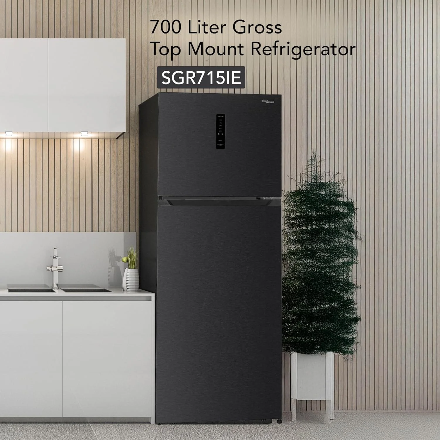 Super General 715L Inverter Double Door Refrigerator, SGR715IE - Image 2