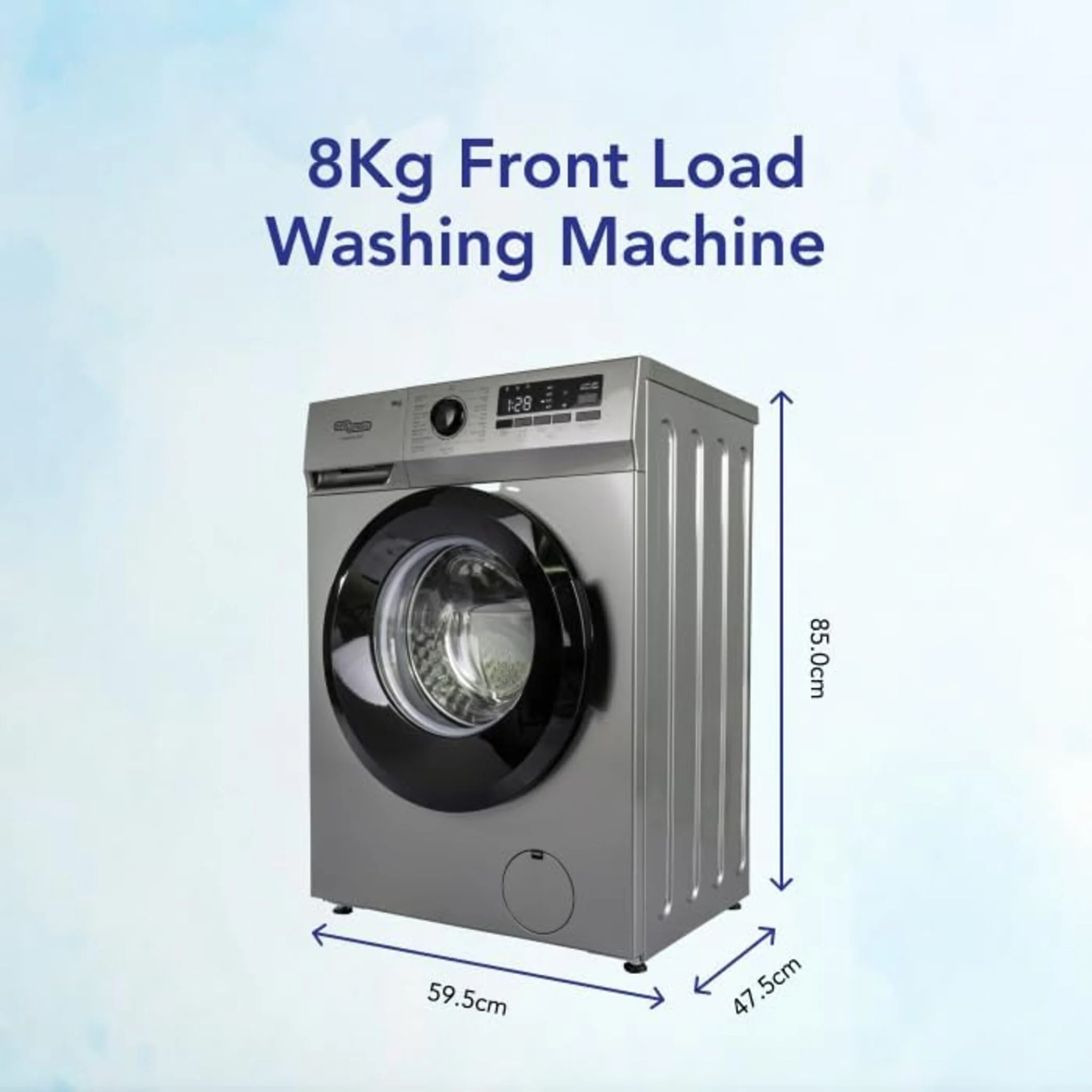 Super General 8KG Fully Automatic Washing Machine, SGW8250NLEDS - Image 6