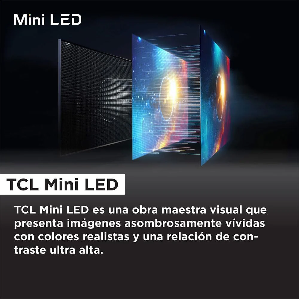 TCL 55 inch Android Smart QLED Mini LED TV - 4K - 144Hz, 55C805 - Image 6