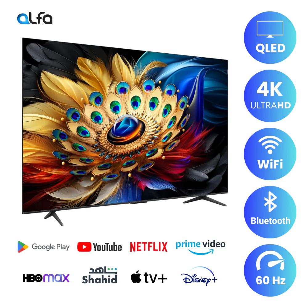 TCL 55 inch Android Smart QLED TV - 4K, 55C715 - Image 3