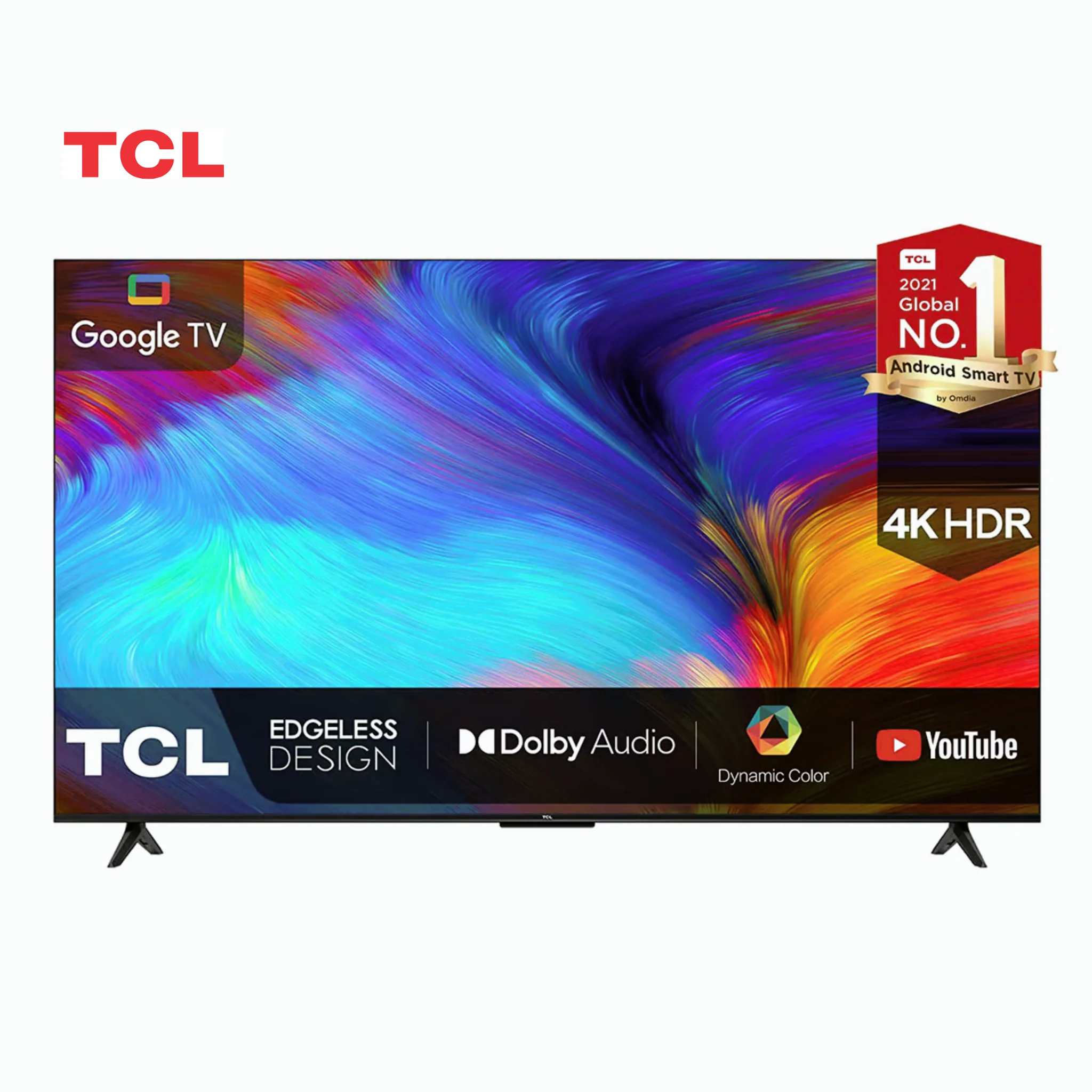 TCL 55 inch Android Smart TV - 4K, 55P635