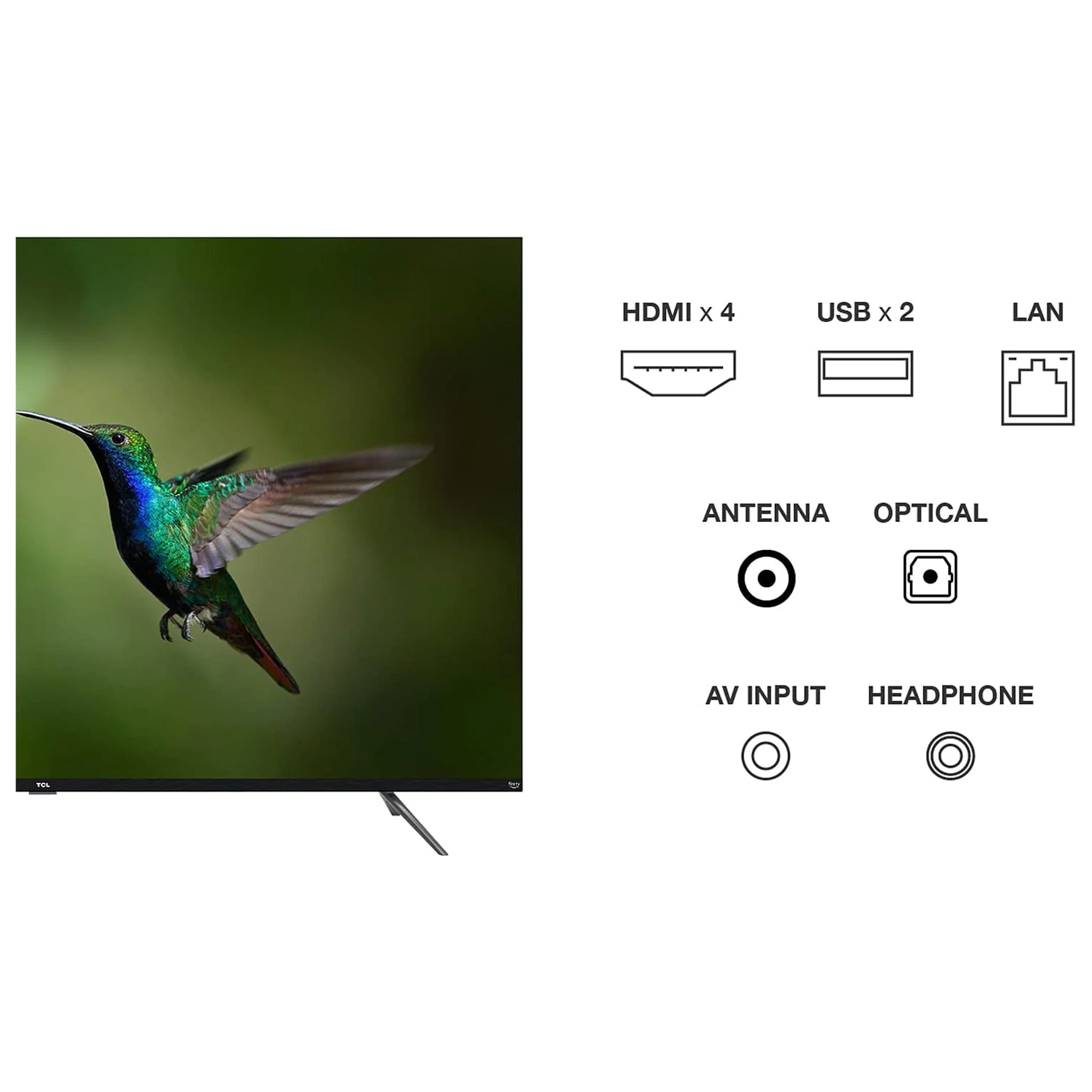 TCL 55 inch Smart QLED Fire TV - 4K, 55CF630 - Image 8