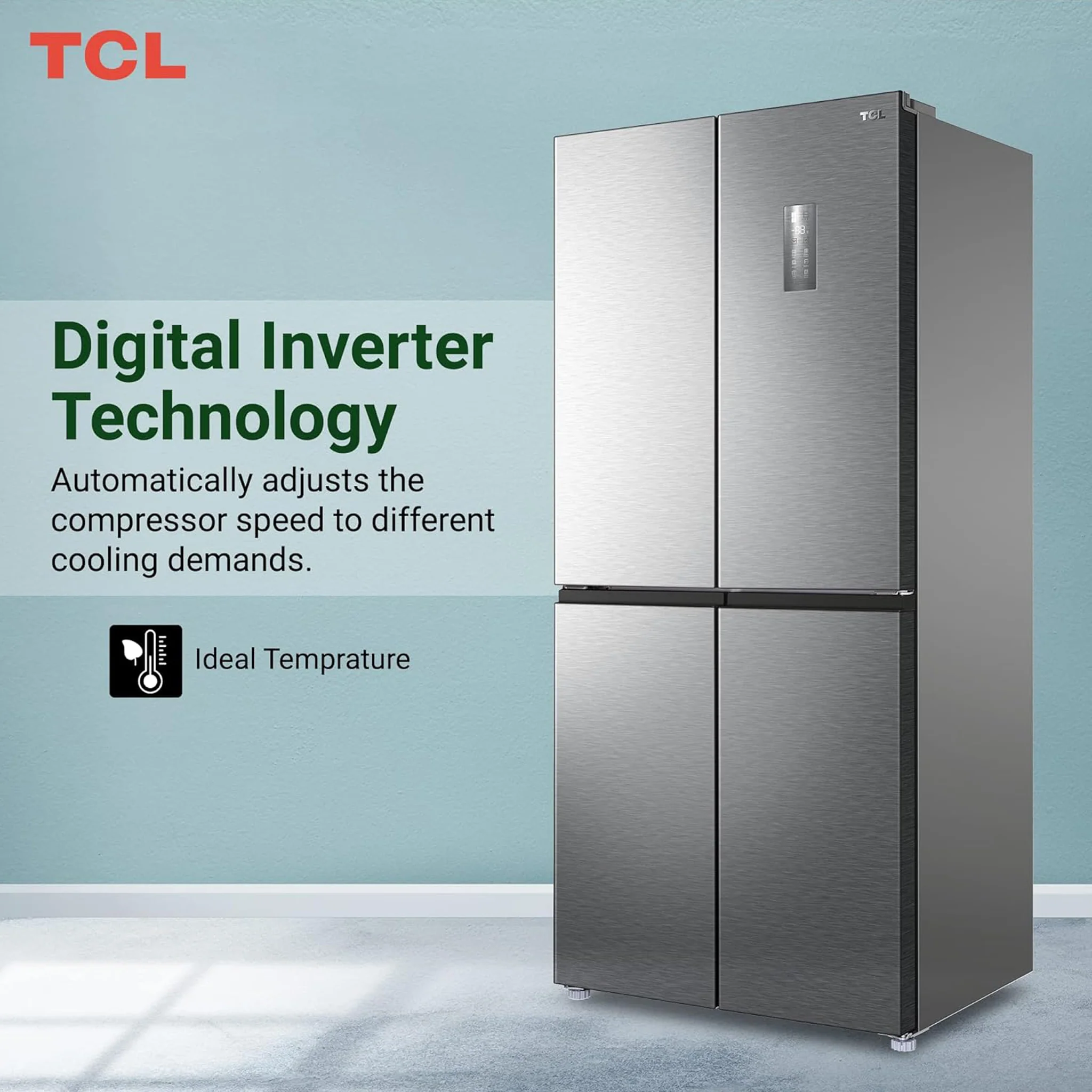 TCL 560L Inverter French Door Refrigerator, P560CDN - Image 7