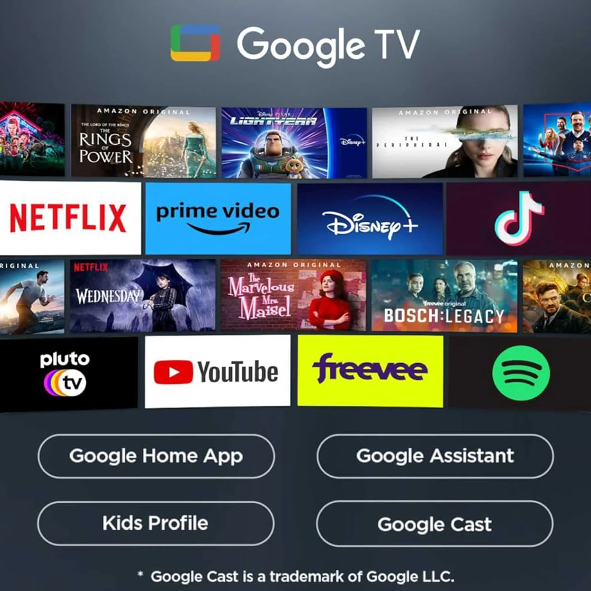 TCL 75 inch Android Smart QLED TV - 4K, 75P7K - Image 9