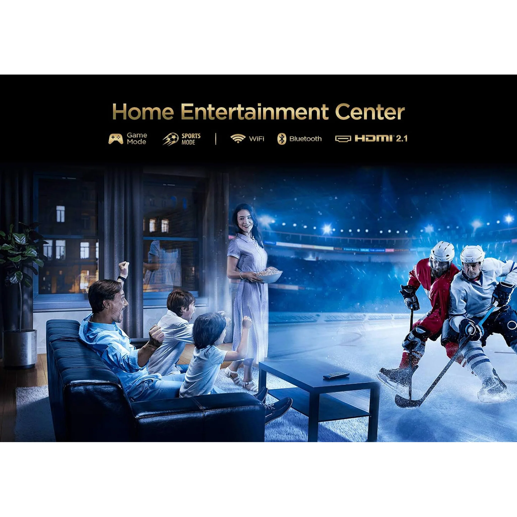 TCL 75 inch Android Smart QLED TV, 75C721 - Image 8