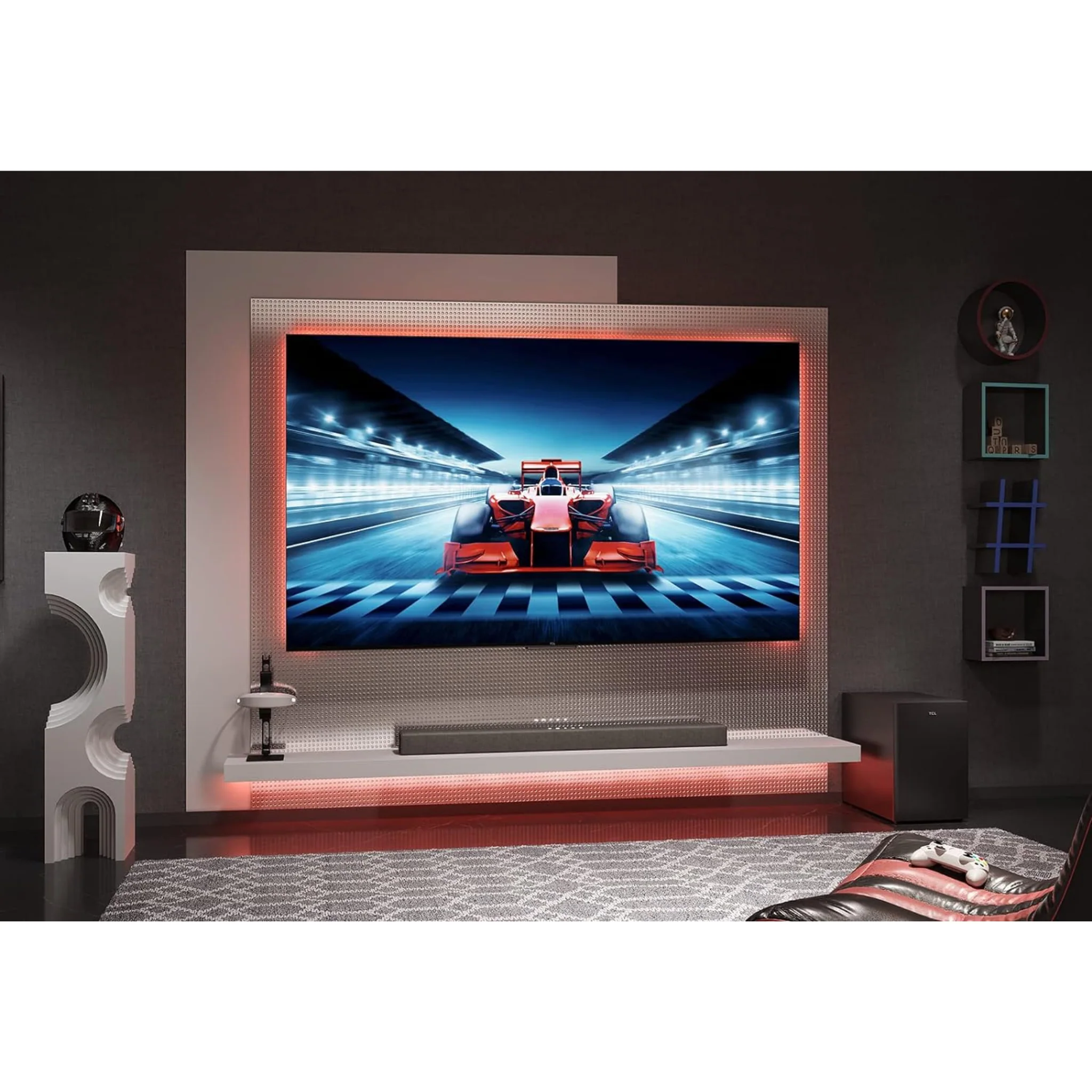 TCL 75 inch Smart QLED Mini LED TV - 4K - 144Hz, 75C845 - Image 7