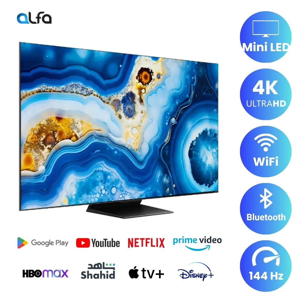 TCL 85 inch Android Smart QLED Mini LED TV - 4K, 85QM8B - Image 2