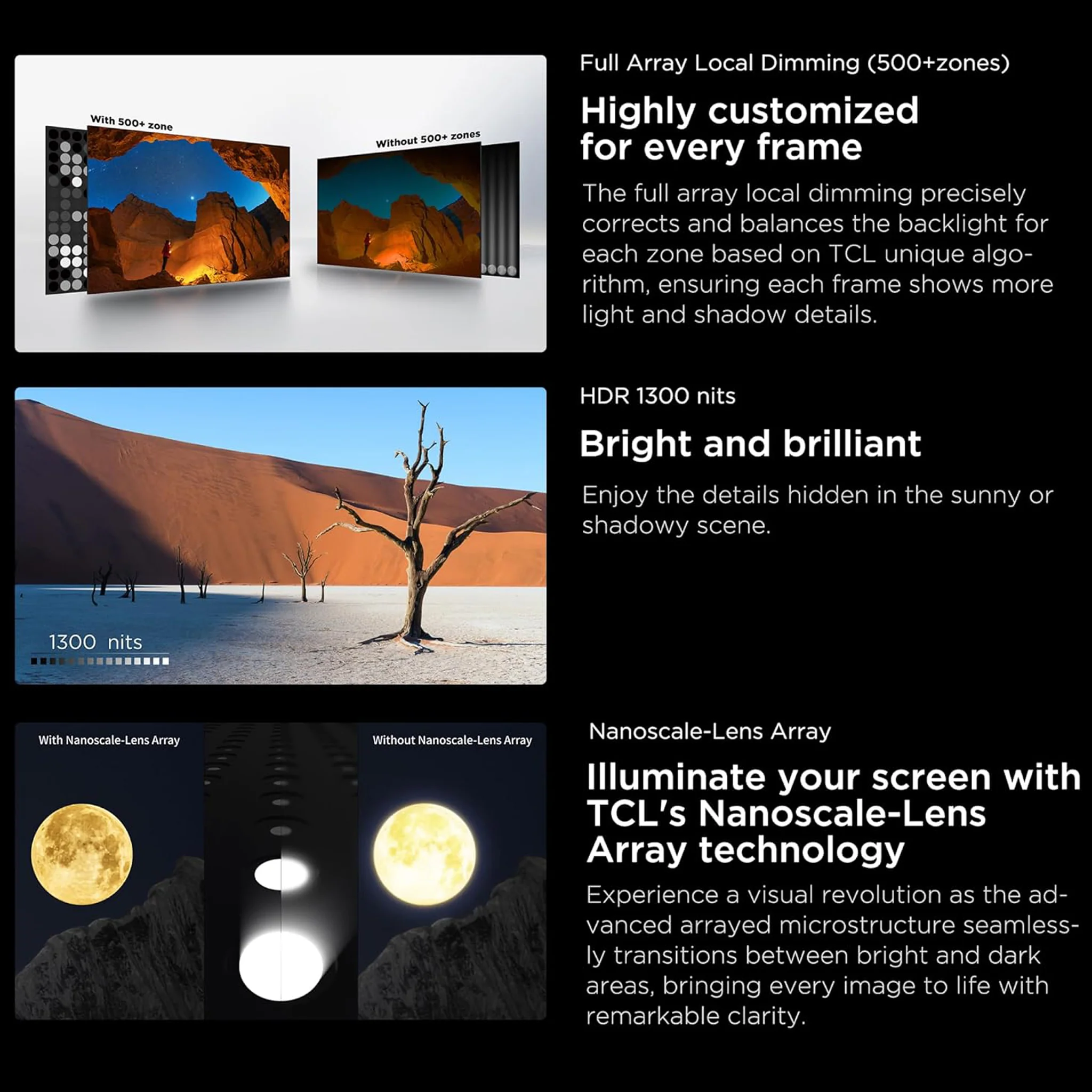 TCL 75 inch Android Smart QLED QD- Mini LED TV - 4K, 75C755 - Image 8