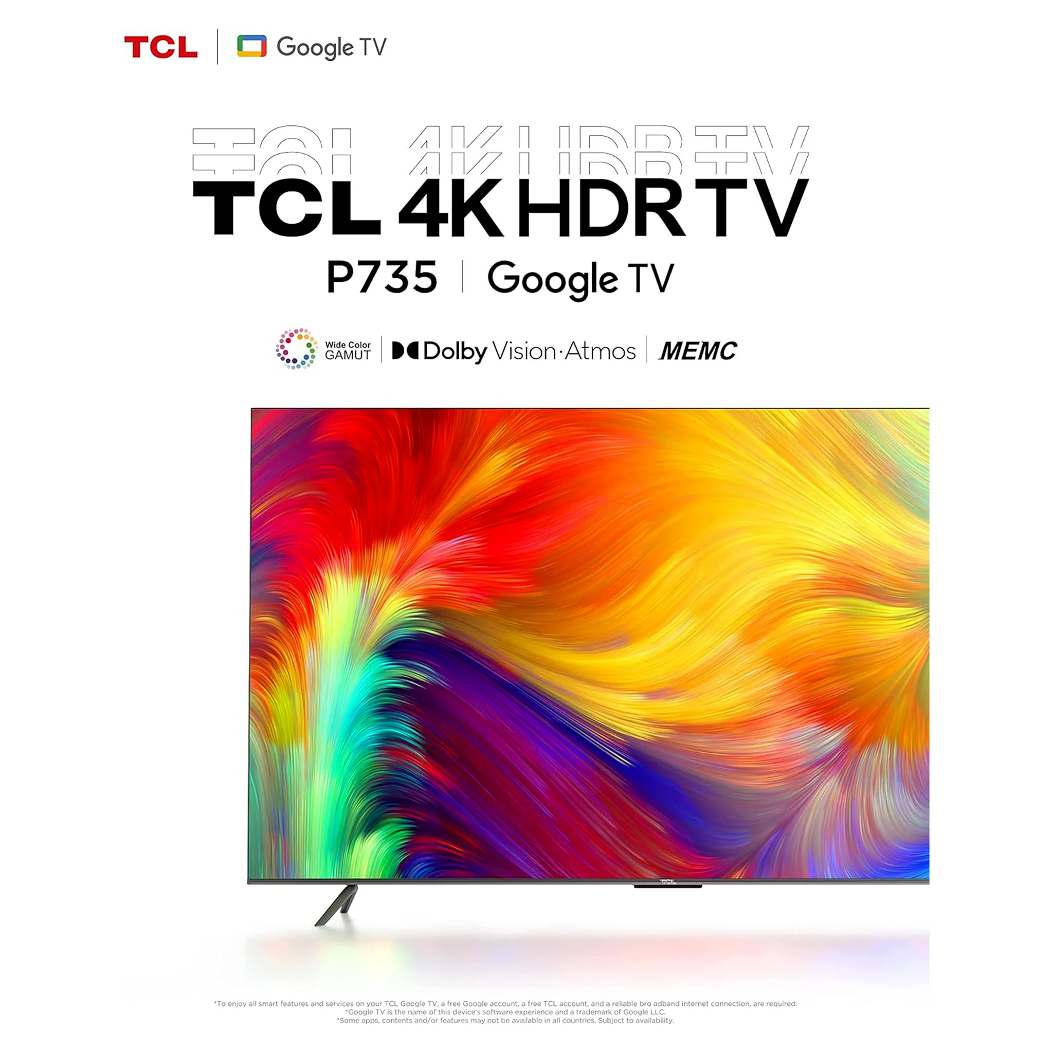 TCL 98 inch Android Smart TV - 4K, 98P745 - Image 6