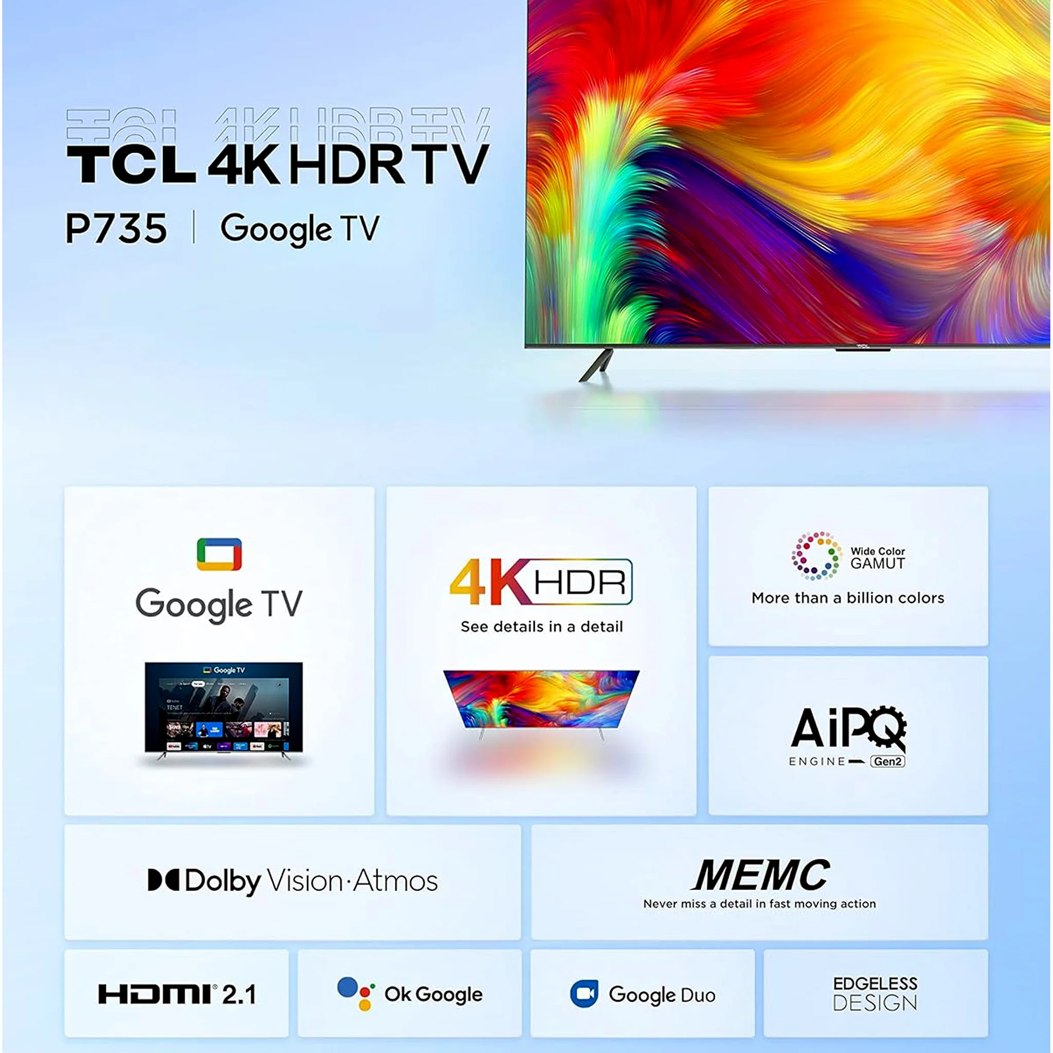 TCL 98 inch Android Smart TV - 4K, 98P745 - Image 5