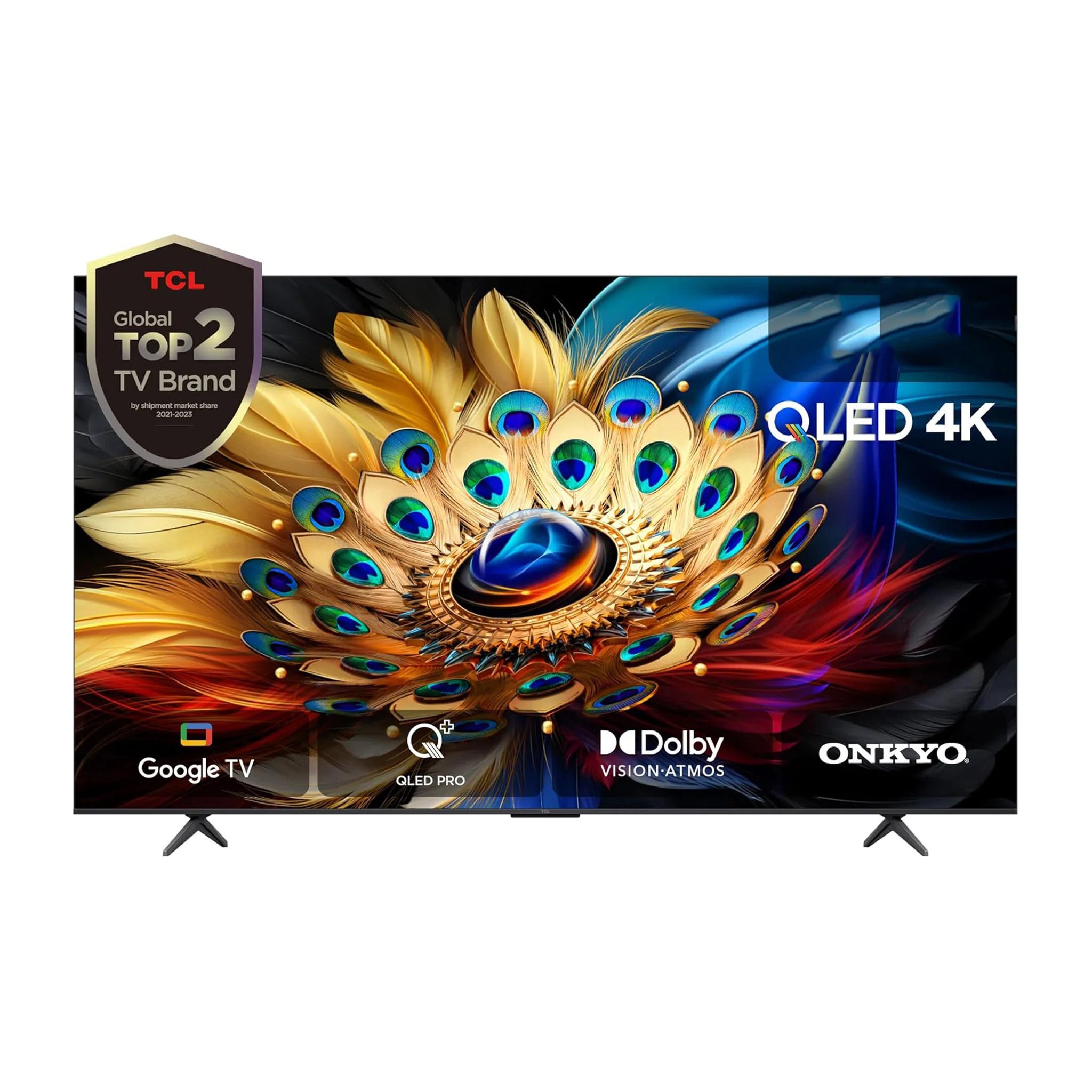 TCL 98 inch Android Smart QLED TV - 4K - 120Hz, 98C655