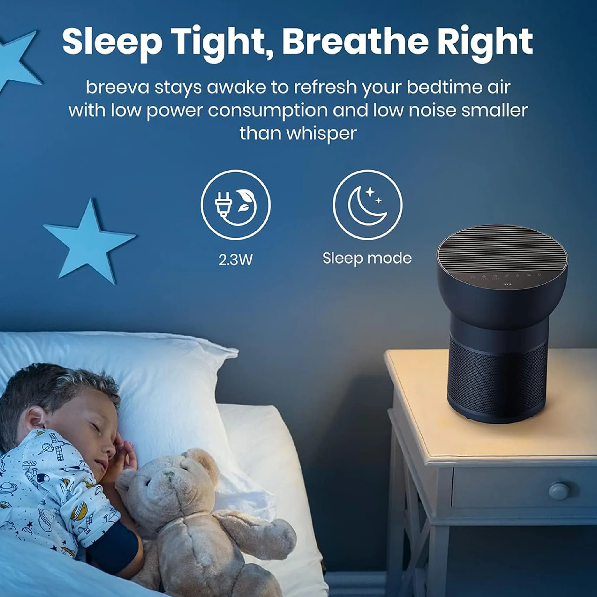 TCL Breeva A2 Smart Air Purifier with 4-Stage Clean, A2 - Image 7