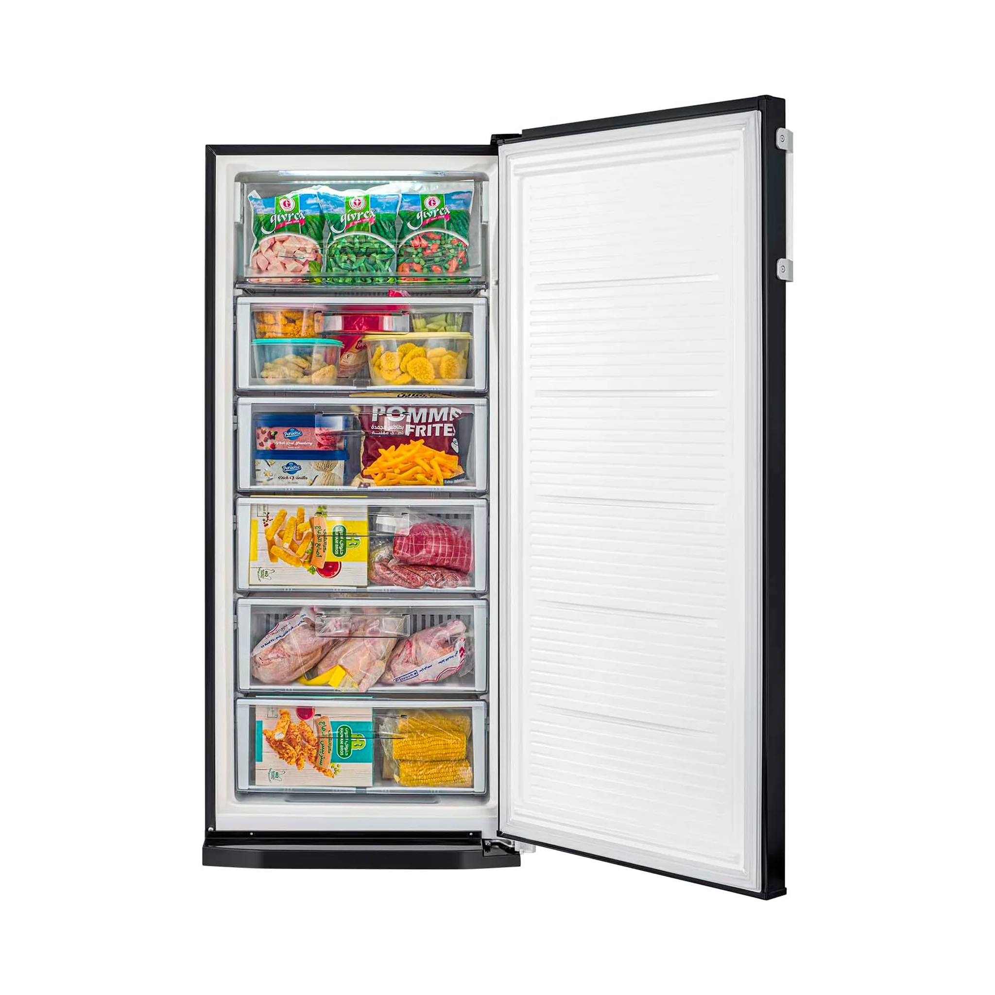 Tornado 223L No Frost Upright Freezer, RH-H22T - Image 5