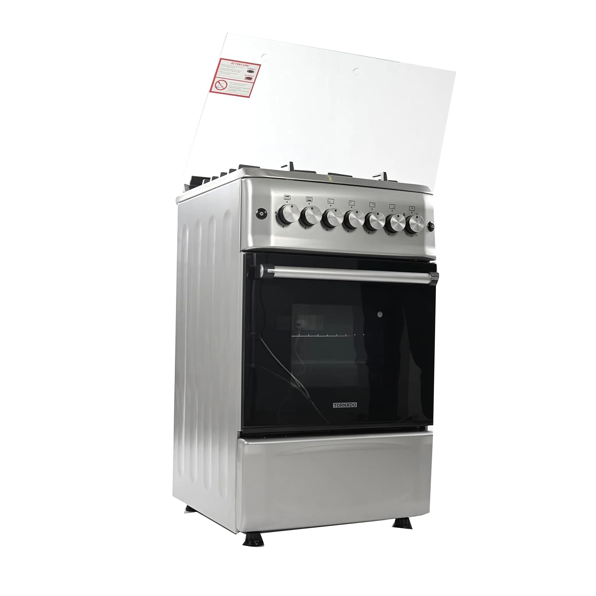 Tornado 50x55Cm Freestanding Cooker, 5T40BBS2W01AE - Image 3