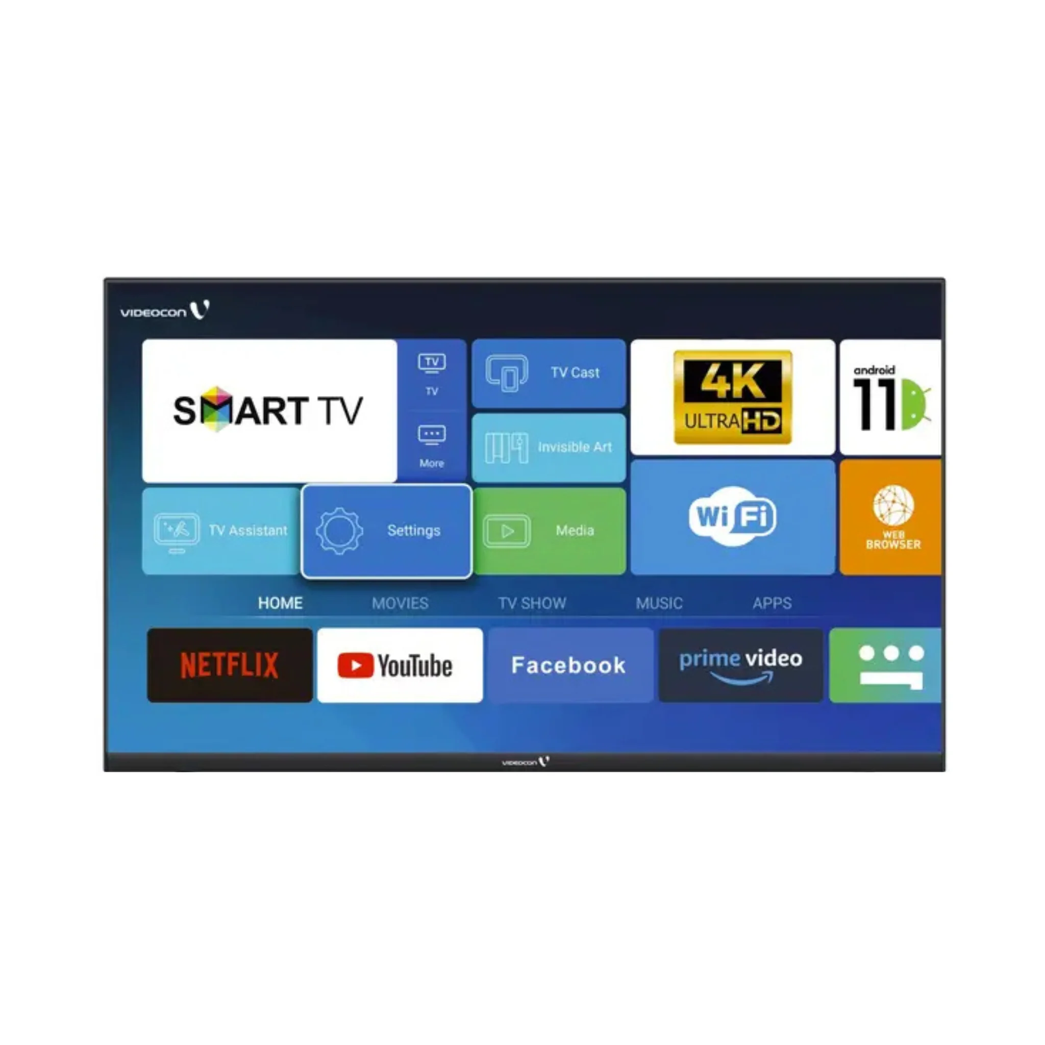 Videocon 50 inch Smart TV, E50EL1100