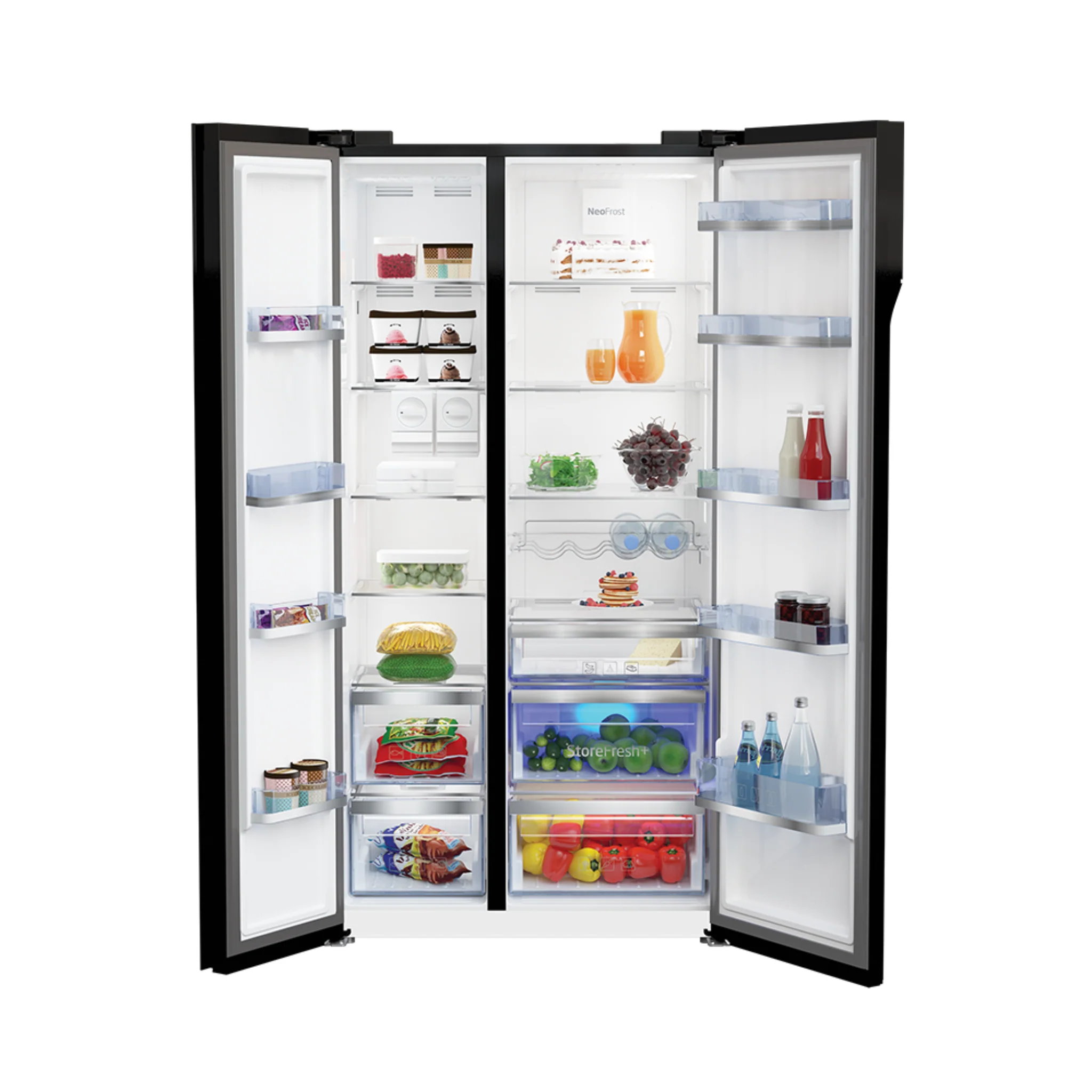 Voltas Beko 640L Side by Side Refrigerator, RSB66GF - Image 4