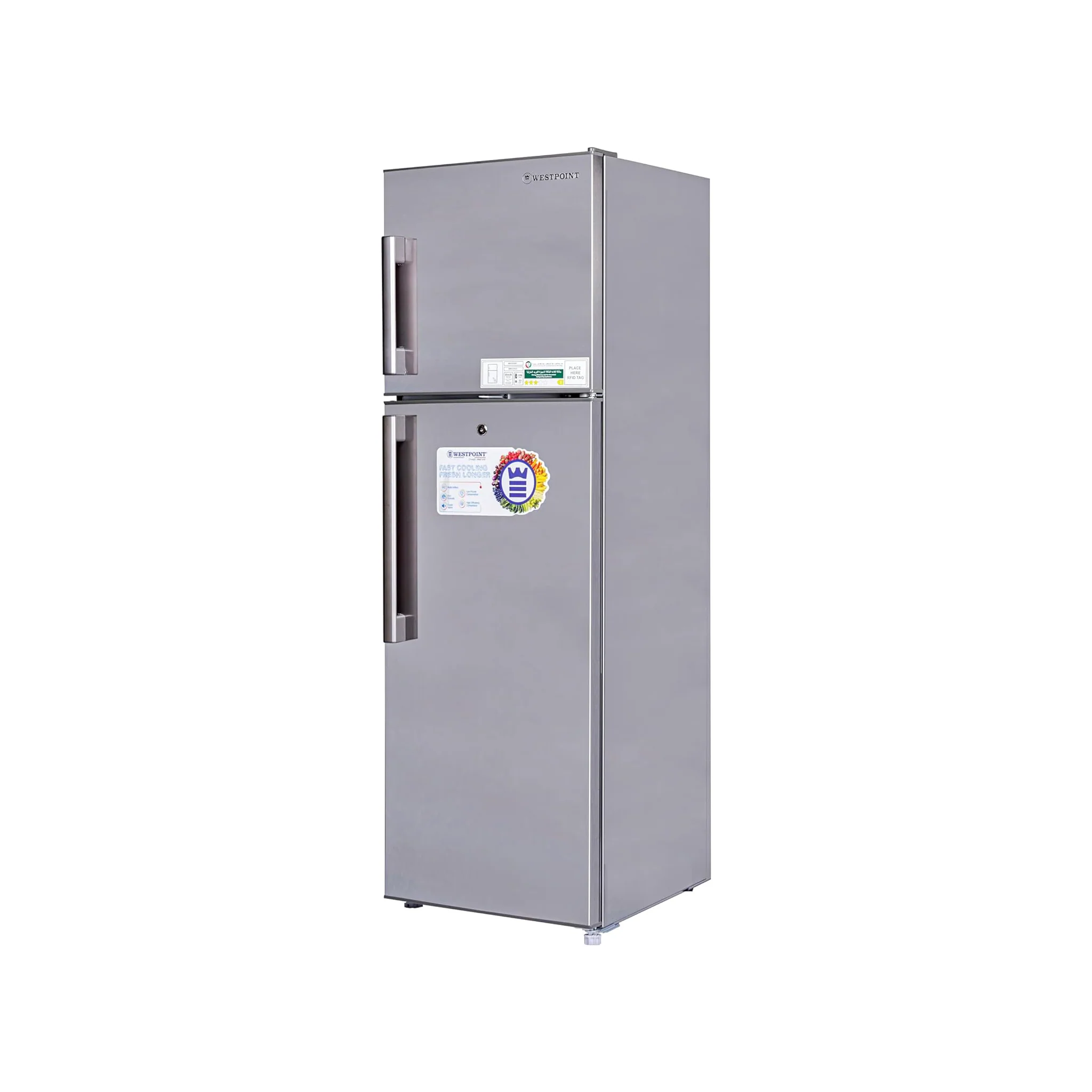 Westpoint 350L Double Door Refrigerator, WNN-3518.EI - Image 3