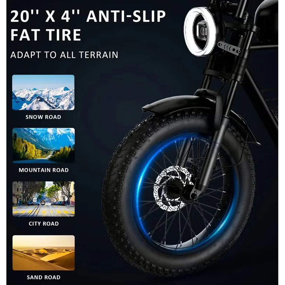 Wind Horse D5 Electric Bike, D5 - Image 6